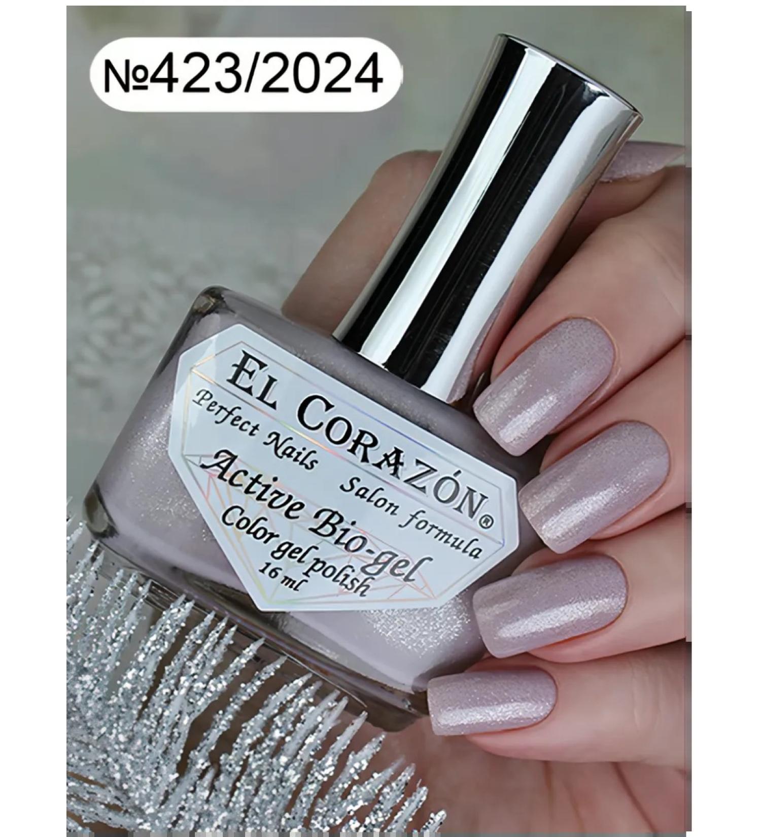 El Corazon Bio-gel with Shimmer No. 423 2024
