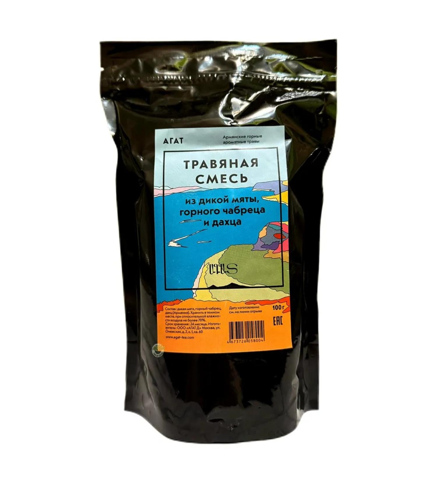 AGATE Herbal mixture (wild mint thyme mountain dahts) 100 g