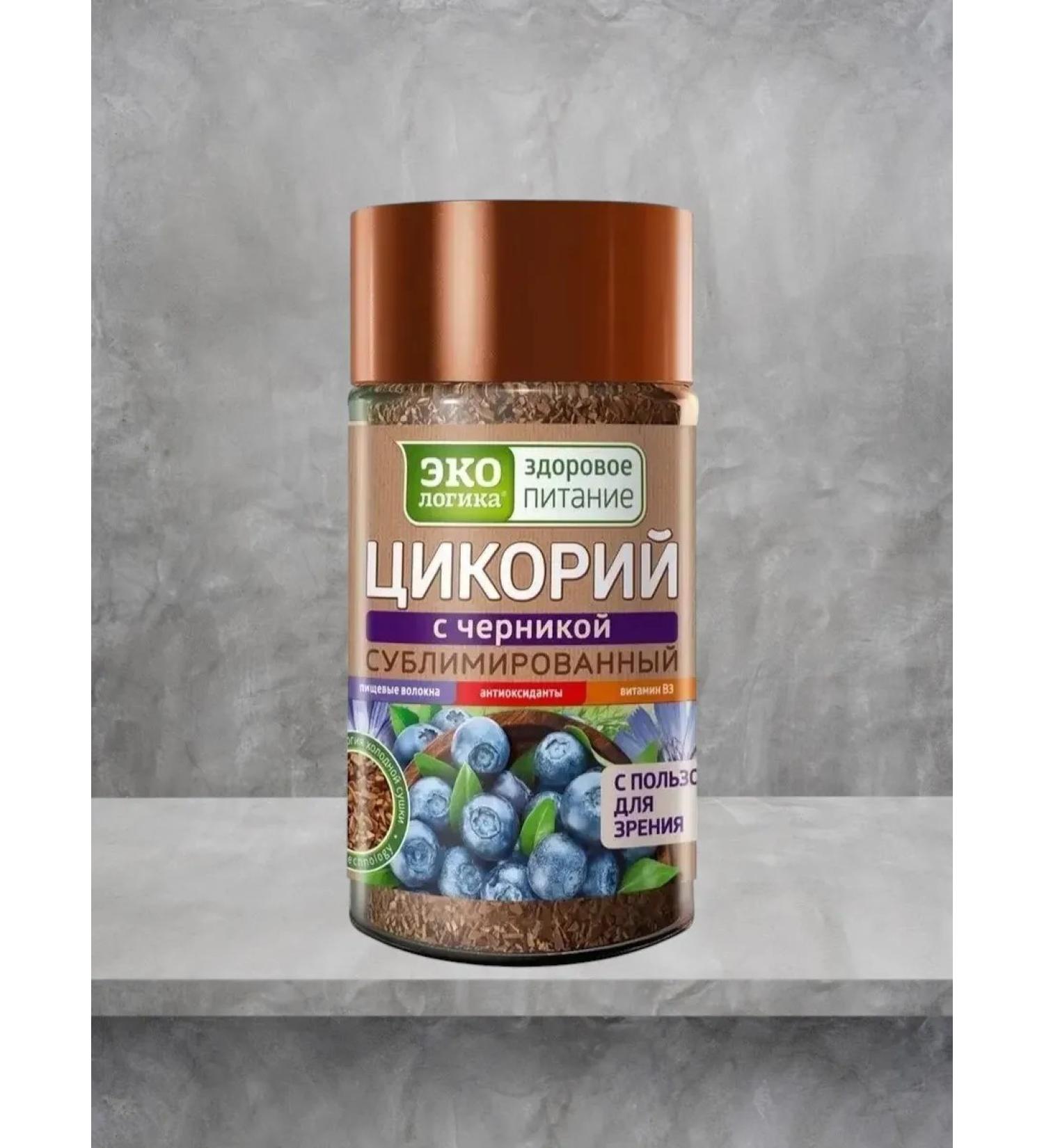 EcoLogic Chicory with blueberries 85 g - Buy Online on GoSupps.com