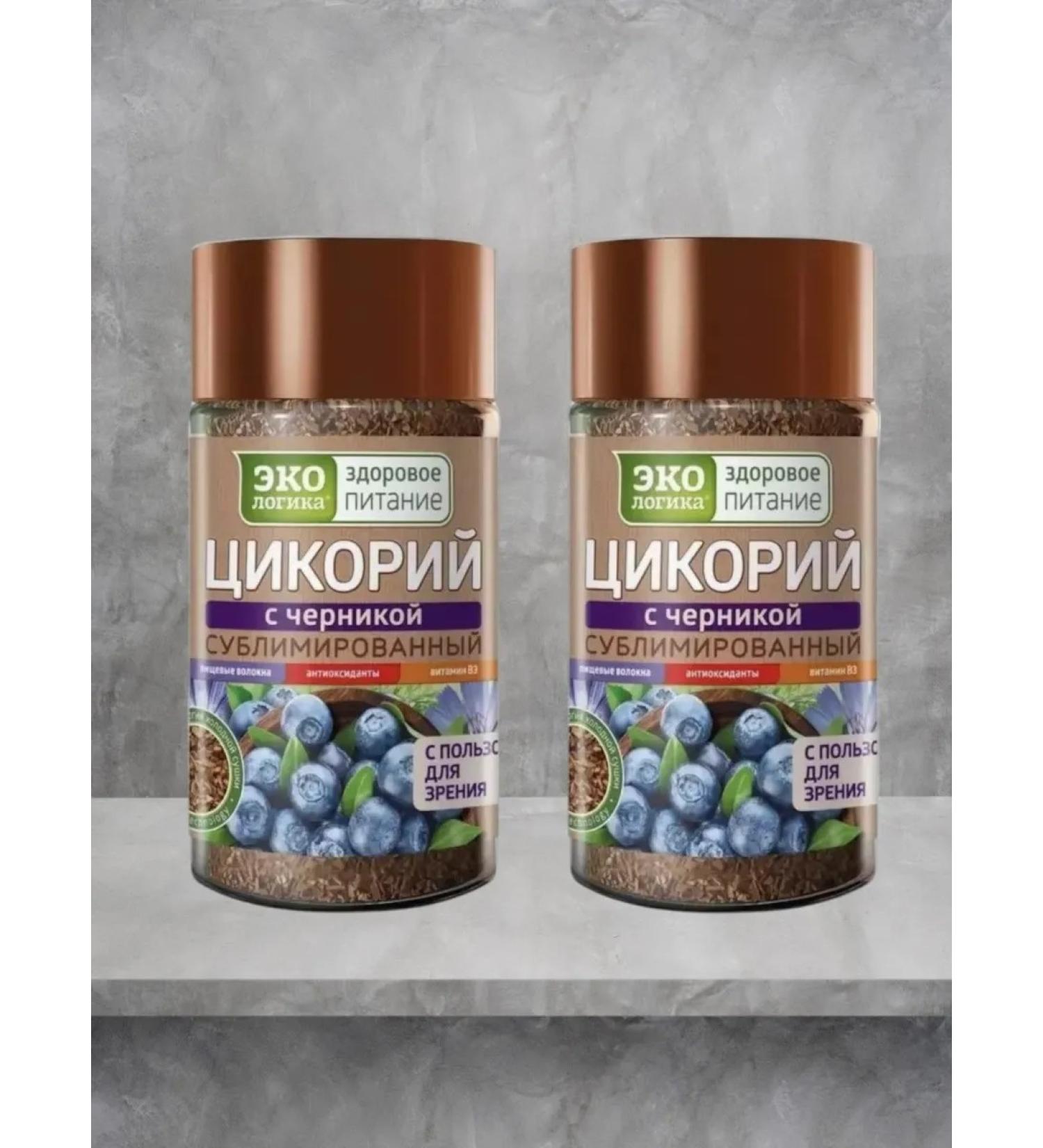 EcoLogic Tsikoria with blueberry sublimate 85gh2pcs - Buy Online on GoSupps.com