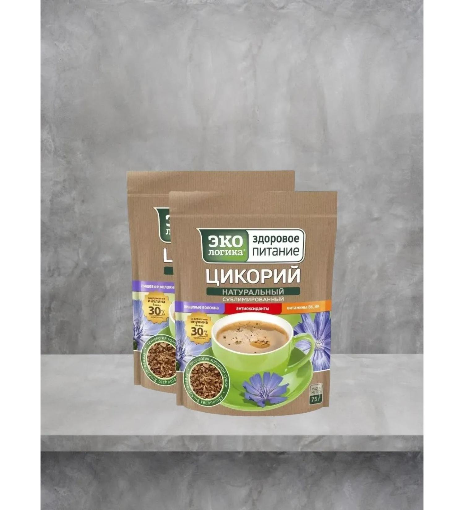 EcoLogic Chicory sublimated soluble 2x75g - Buy Online on GoSupps.com