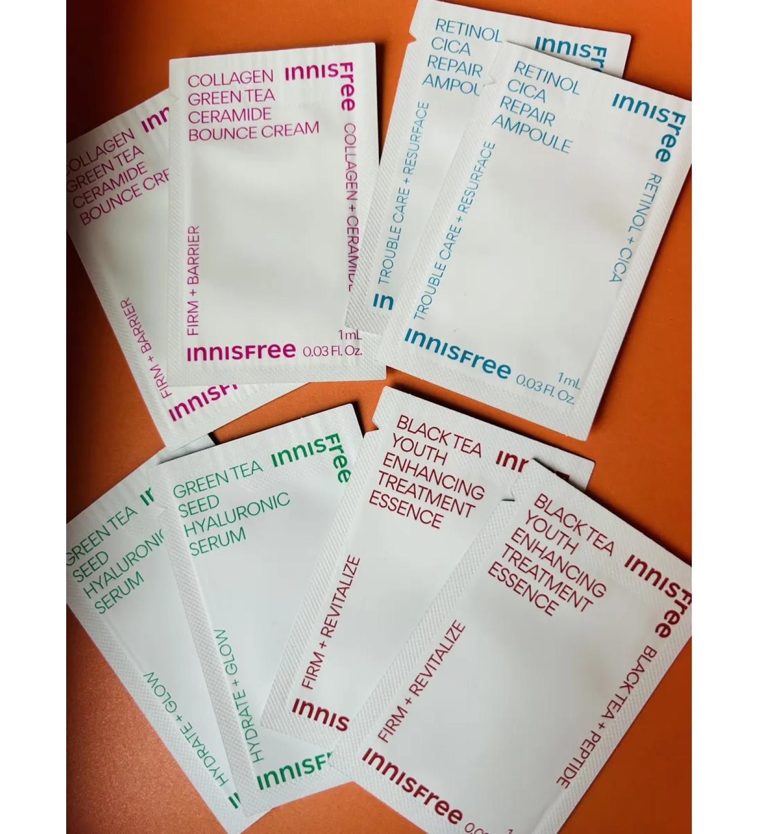 Innisfree Korean set of cosmetics sample 8 - Buy Online on GoSupps.com