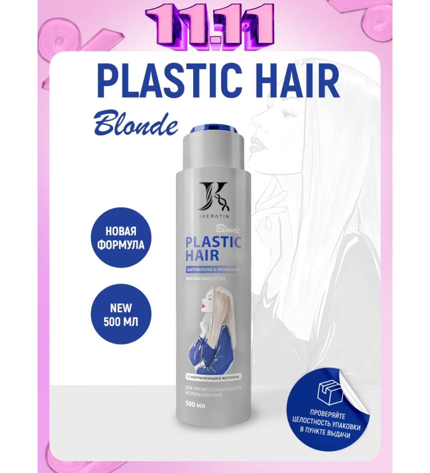 JKeratin Plastic Hair Blonde Keratin hair straightening - Buy Online on GoSupps.com