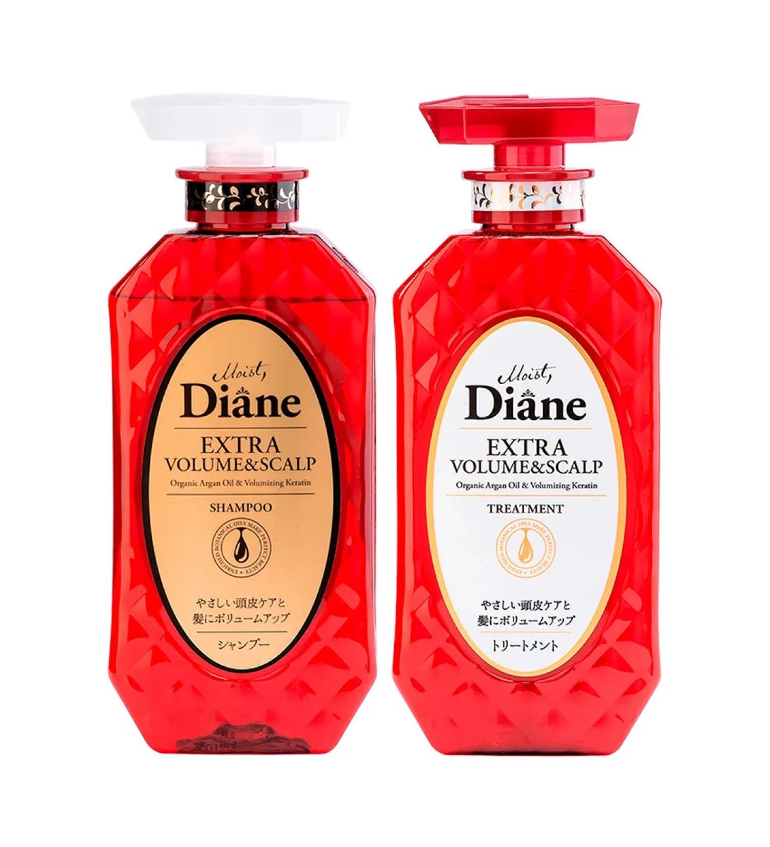 MOIST DIANE Set of shampoo + balm-mask keratin "volume"