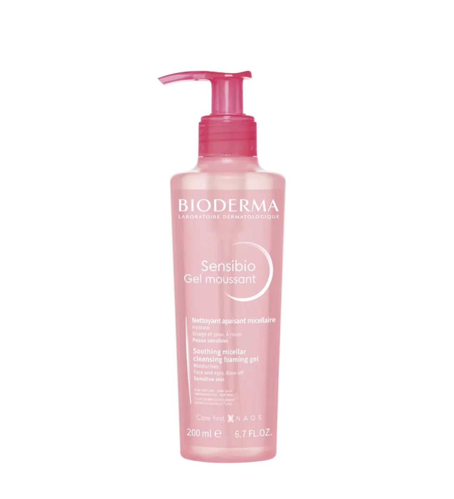 Bioderma Sensibio cleansing gel for sensitive skin 200 ml