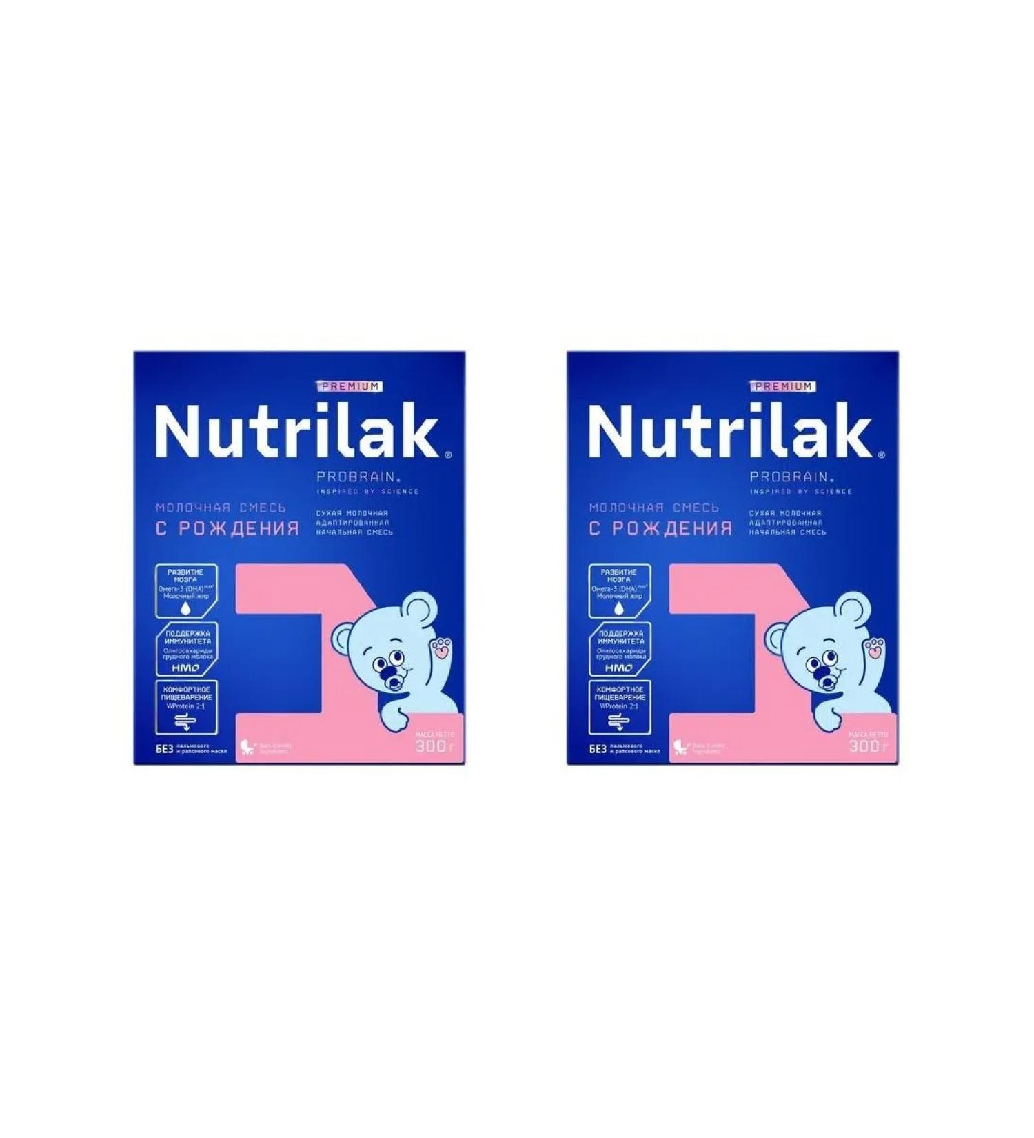 Nutrilak Premium 1 mixture dry adapter 300.0 2 pcs - Buy Online on GoSupps.com