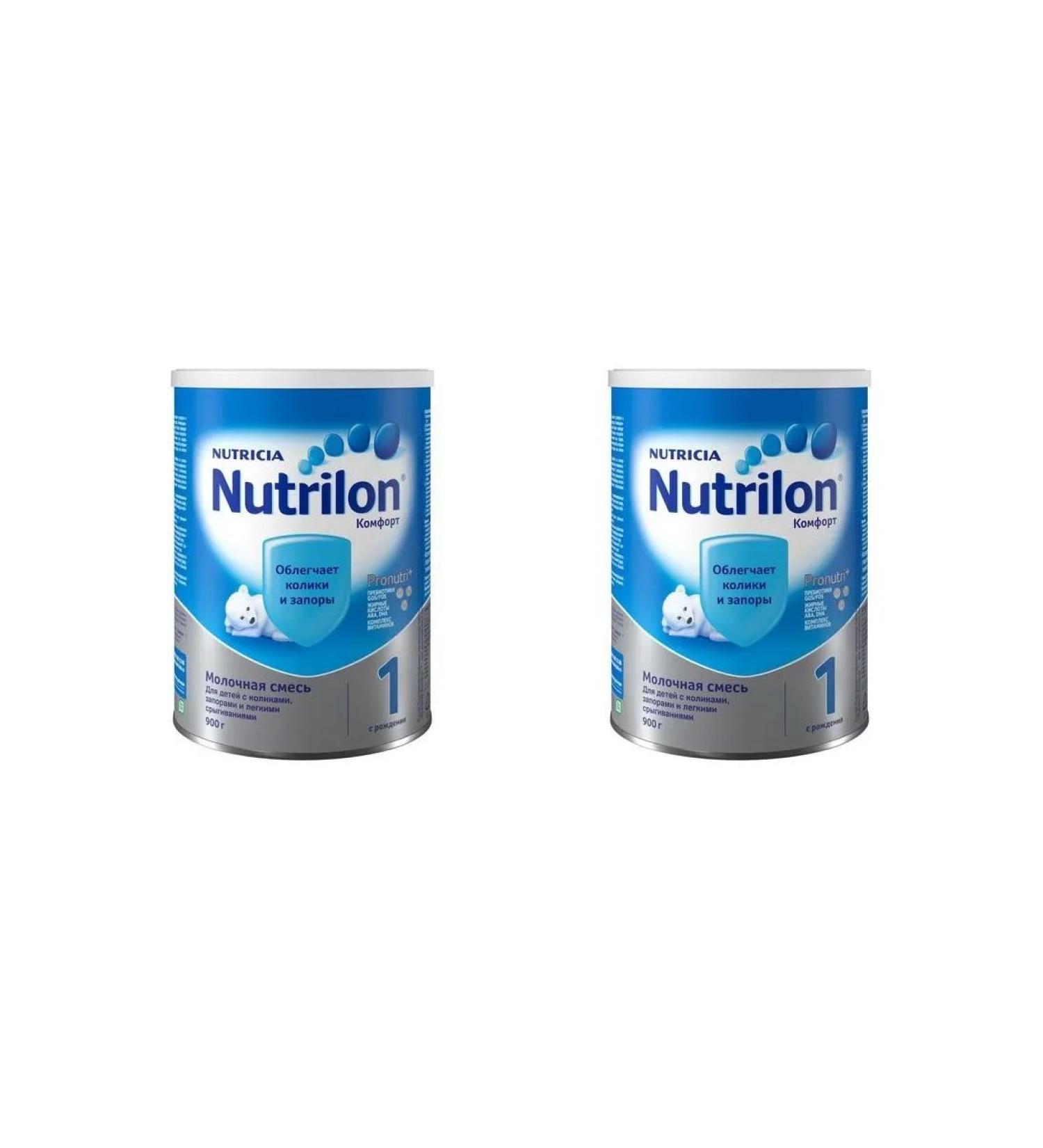 nutrilon-1 comfort dry mixture 900.0 2 pcs - Buy Online on GoSupps.com