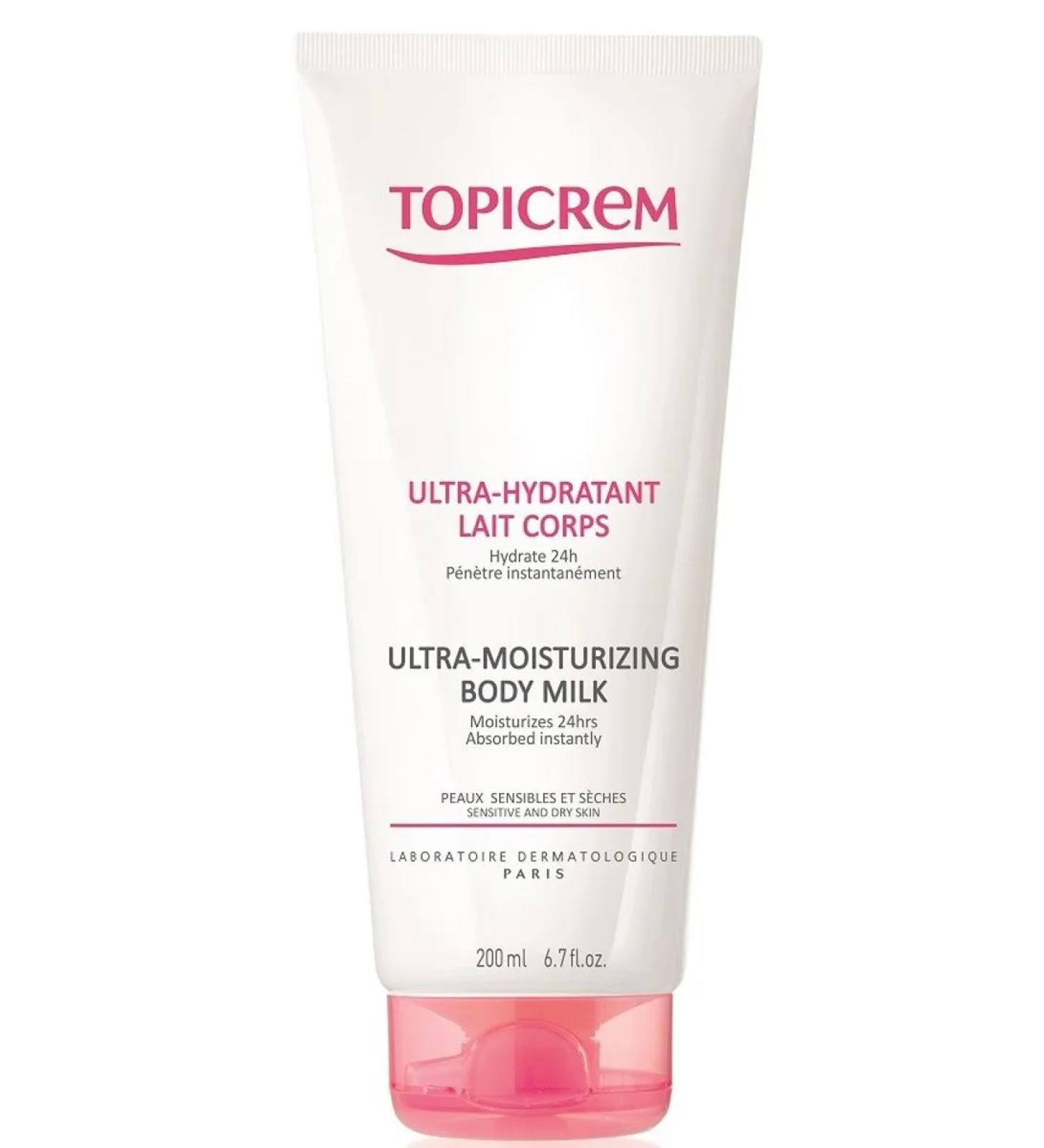 Topicrem milk Ultra-Vovlyzh Dth Body 200ml