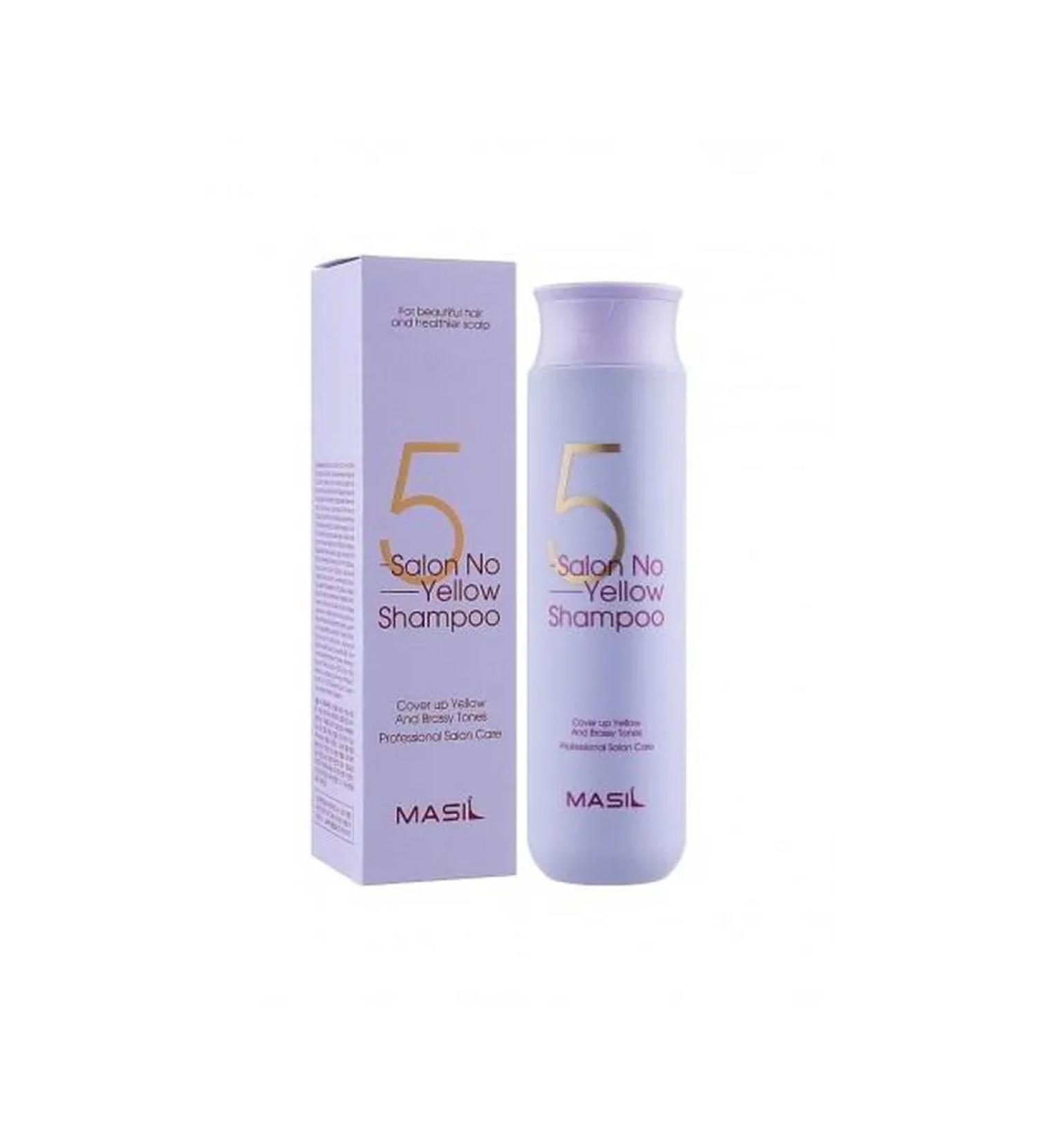 MASIL Shampoo 5 Salon No Yellow Shampoo Toning Ovejettizes300ml