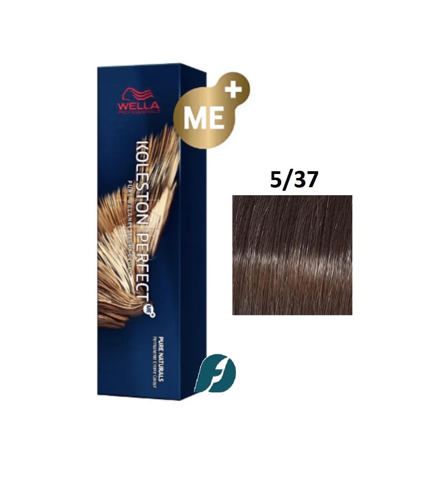 WELLA PROFESSIONALS Koleston Perfect ME+ 5 37 hair dye 60 ml