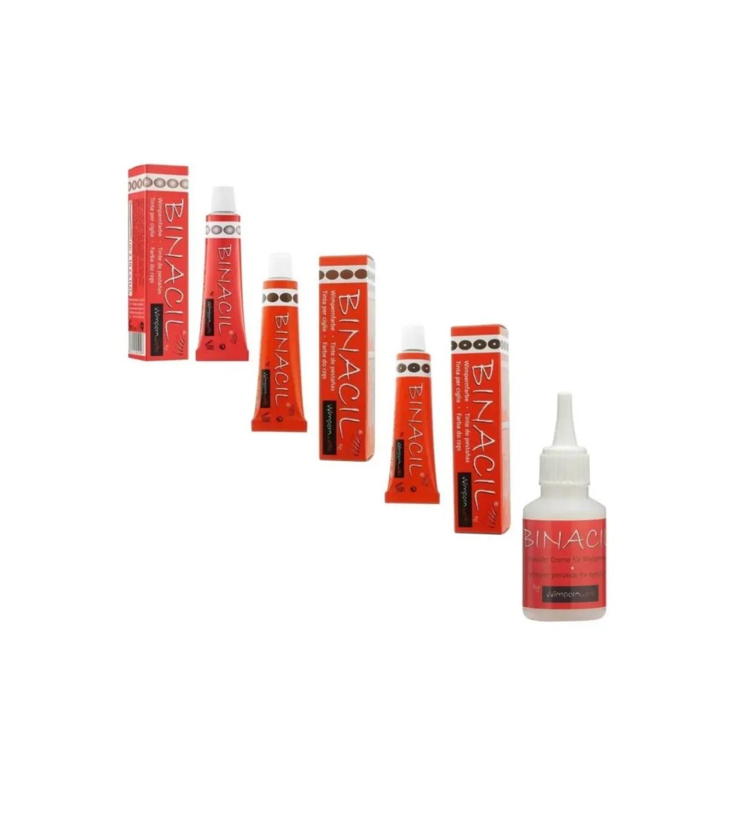 A set of 3 colors for eyebrows Binacil+oxide - Buy Online on GoSupps.com