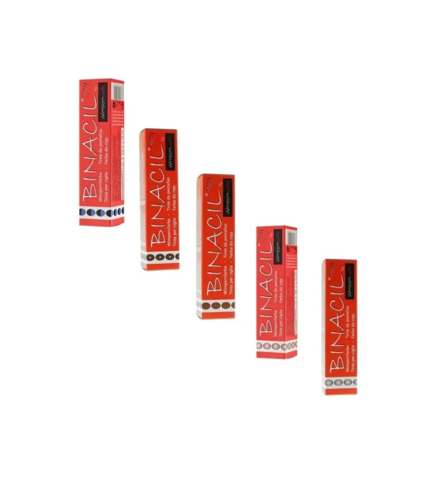 Binacil A set of 5 colors for eyebrows (binary) - Buy Online on GoSupps.com