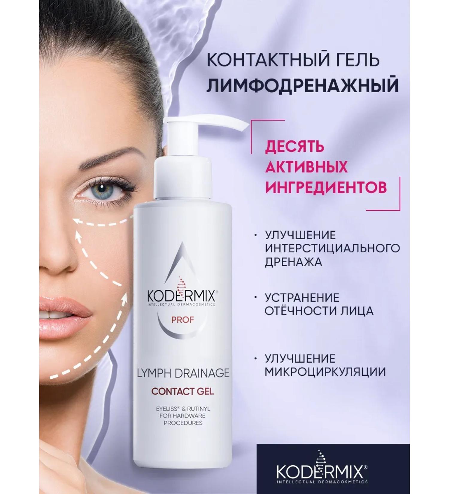 CODERMIX Lymphodnate hardware gel for microcurrents 400 ml