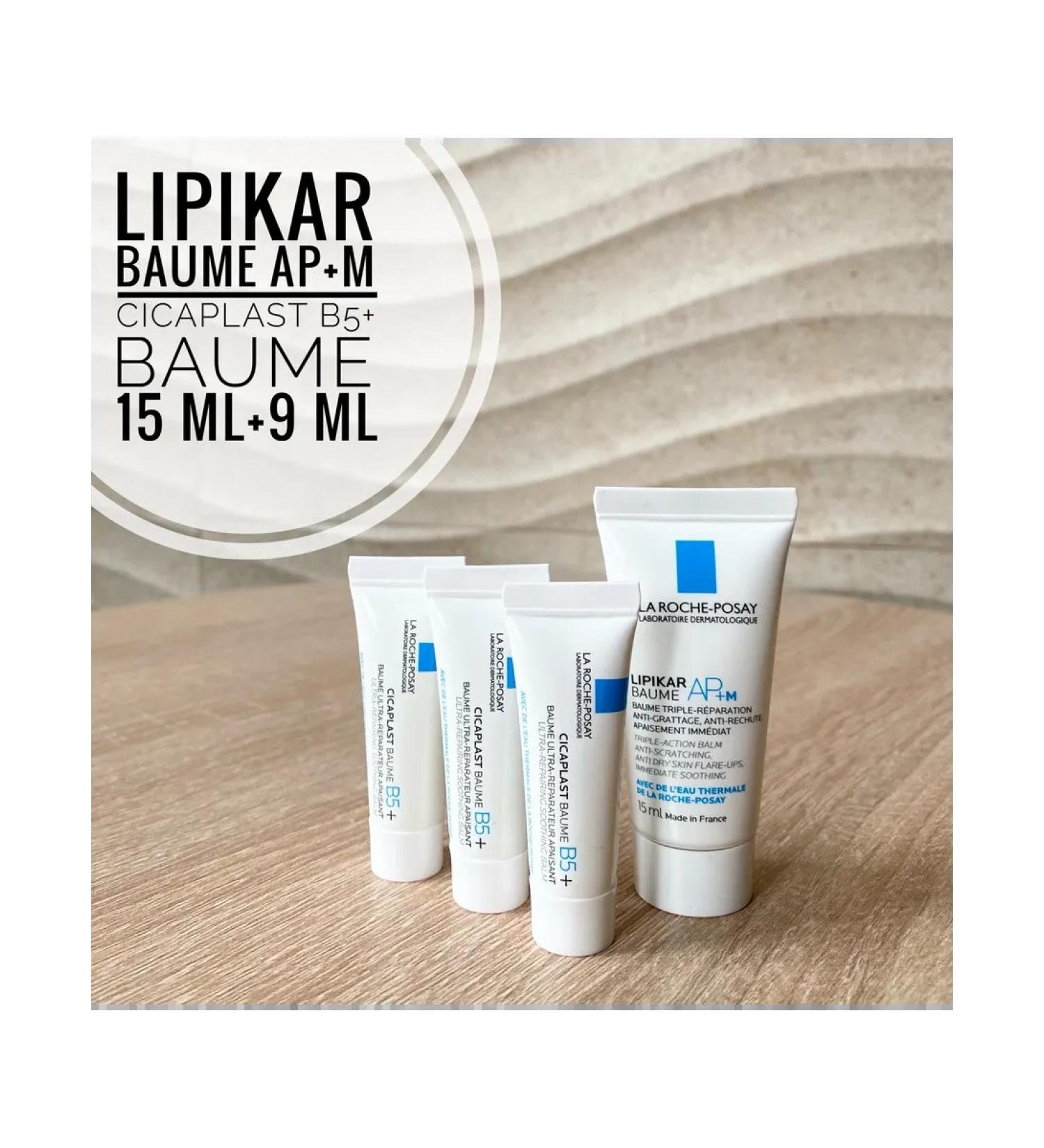 LA Roche-Posay Mini-set Balm Lipikar Ap + M and Cicaplast - Buy Online on GoSupps.com