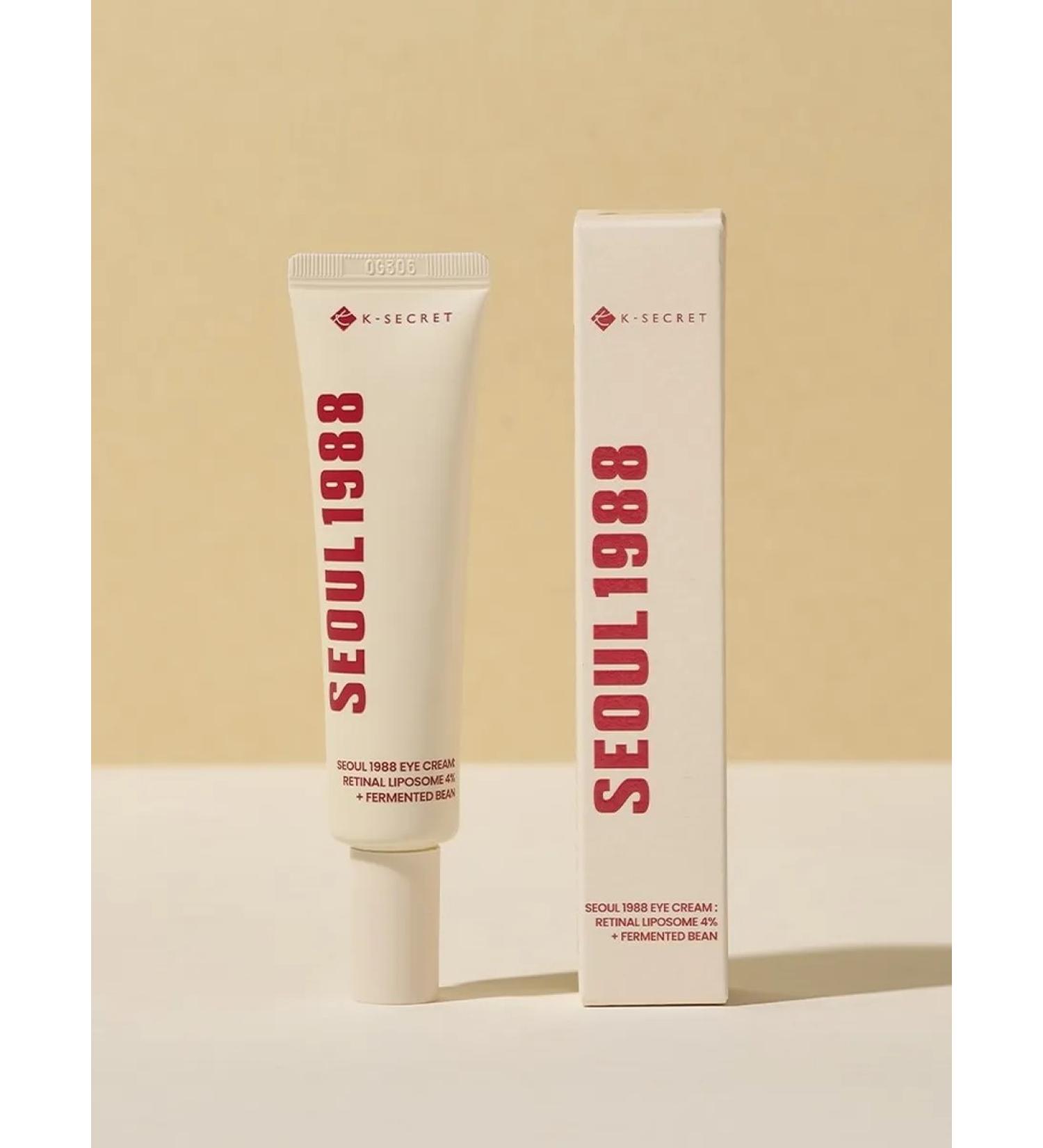 KSECRET Seoul 1988 Eye Cream Retinal Liposome 4% + Fermented Bean - Buy Online on GoSupps.com