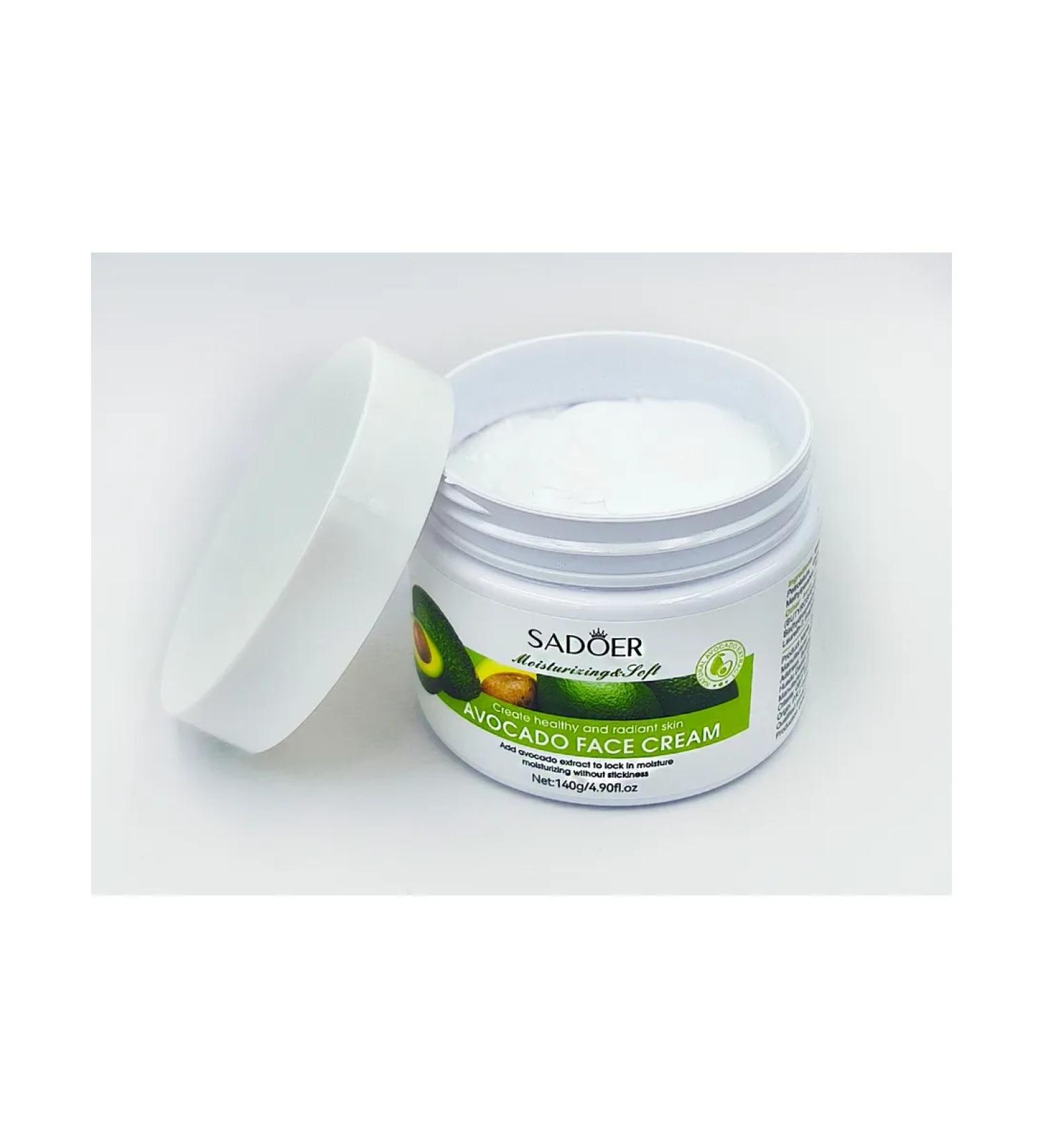 sadoer Original. Crem for the face moisturizing with avocado extract - Buy Online on GoSupps.com