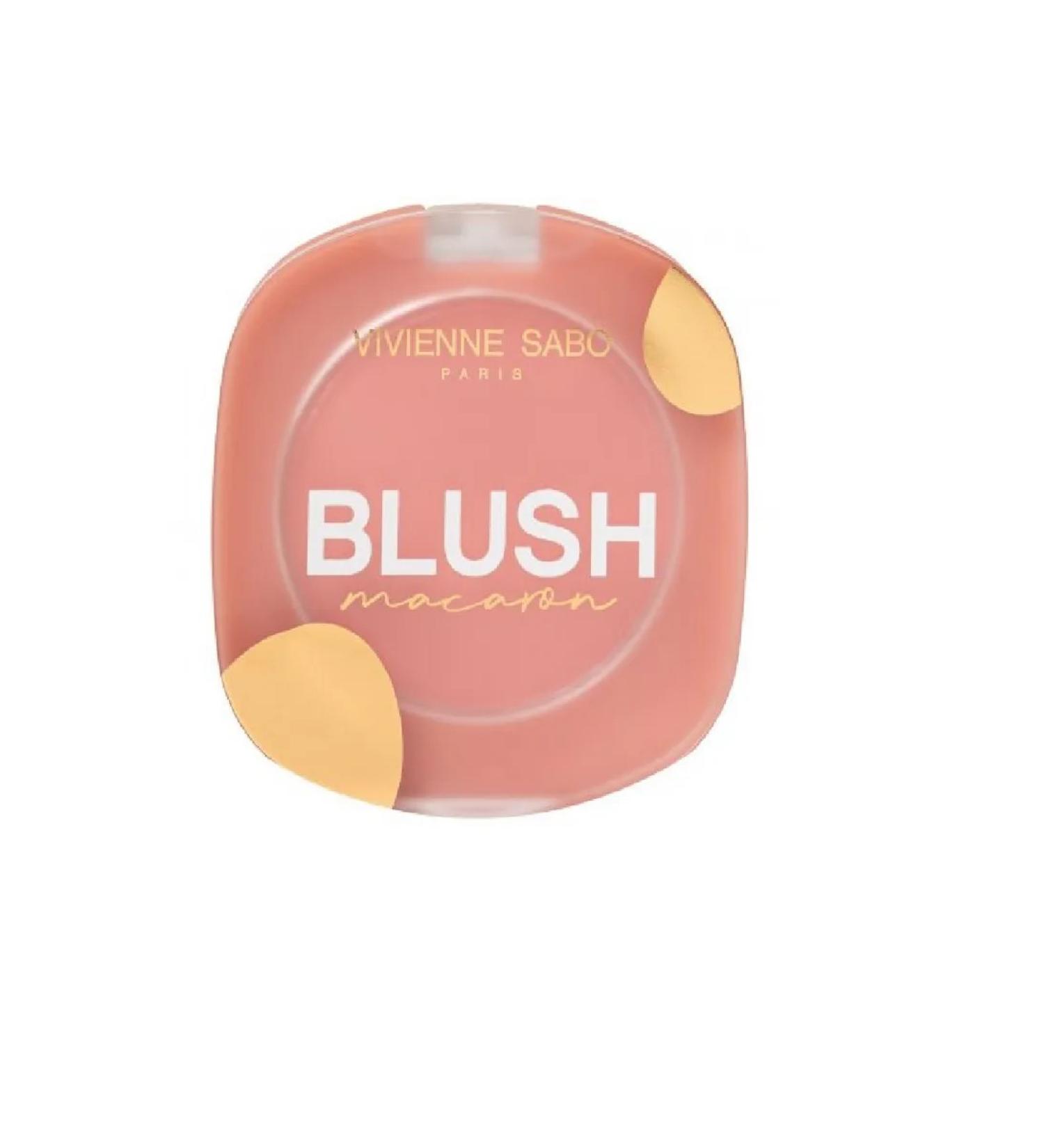 VIVIENNE SABO Matte blush for the face of Blush Visage Mat Macaron tone 01 5g