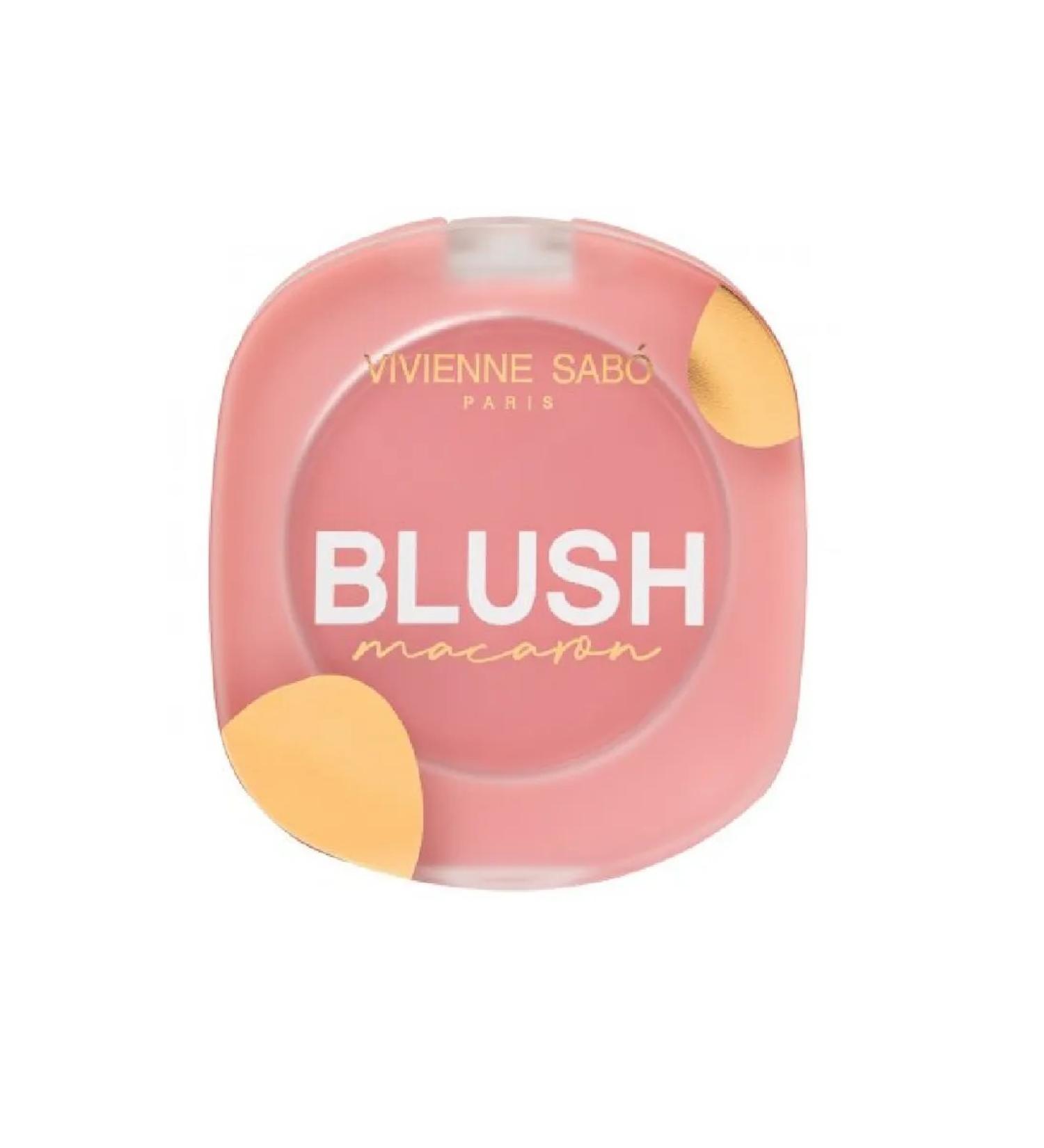 VIVIENNE SABO Matte blush for the face of Blush Visage Mat Macaron tone 02 5g