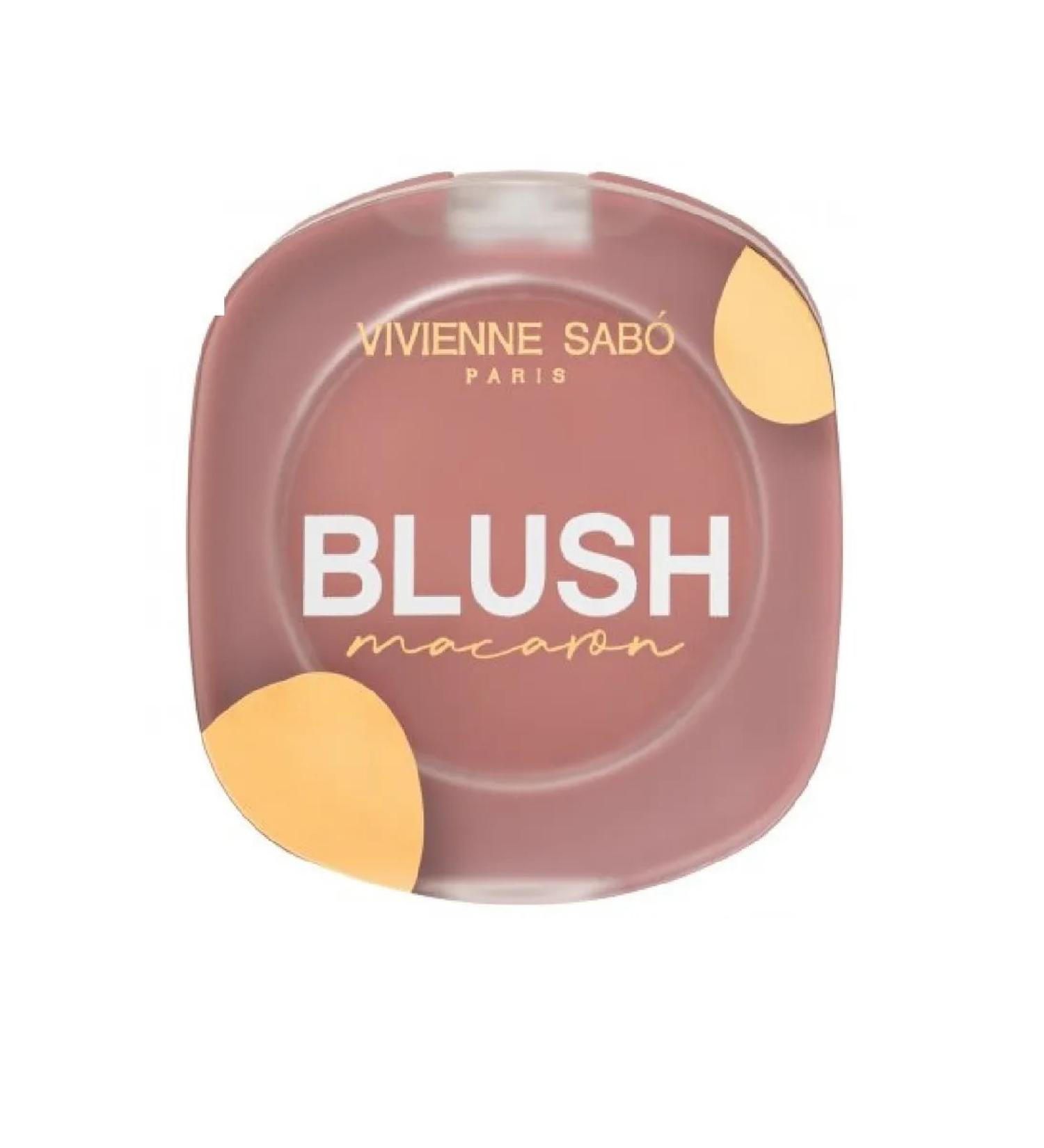 VIVIENNE SABO Matte blush for the face of Blush Visage Mat Macaron tone 04 5g