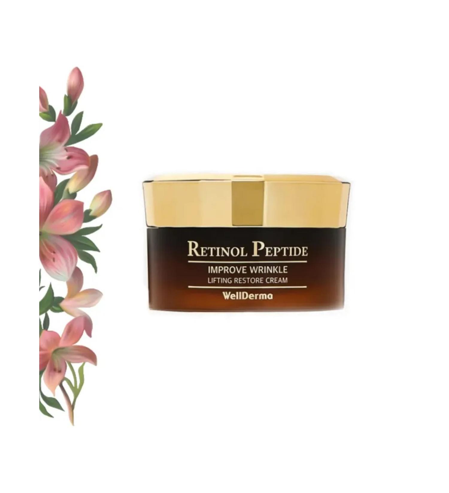 ALINA KOREA Anti -aging face cream with retinol and peptides 50 grams - Buy Online on GoSupps.com