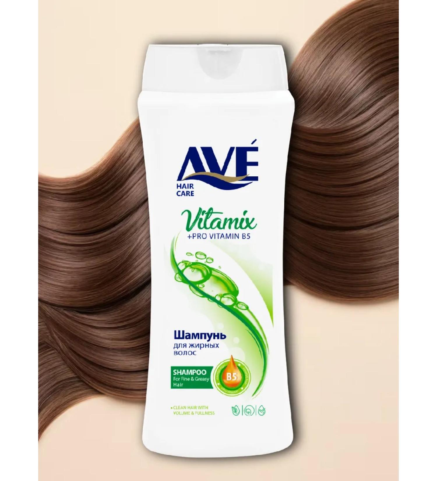 AVE Women's shampoo vitamix for oily hair 400 ml