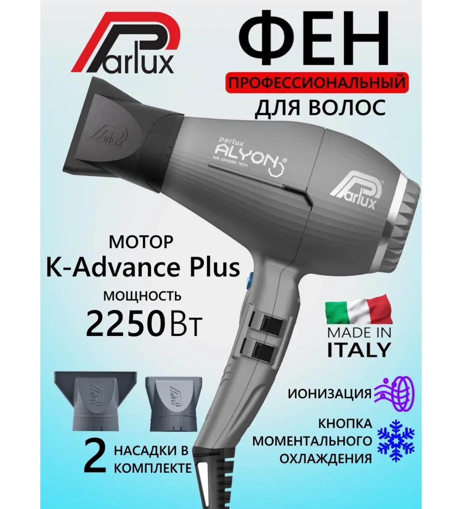 PARLUX FEN ALYON IONIC 0901 -LYON MATT GRAPHITE - Buy Online on GoSupps.com