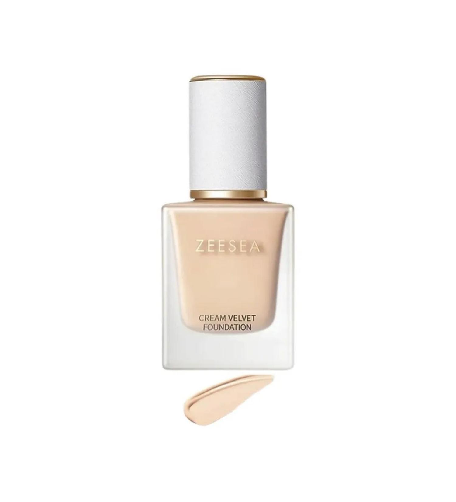 ZEESEA Tonal base Cream Velvet Liquid 01 ivory - Buy Online on GoSupps.com