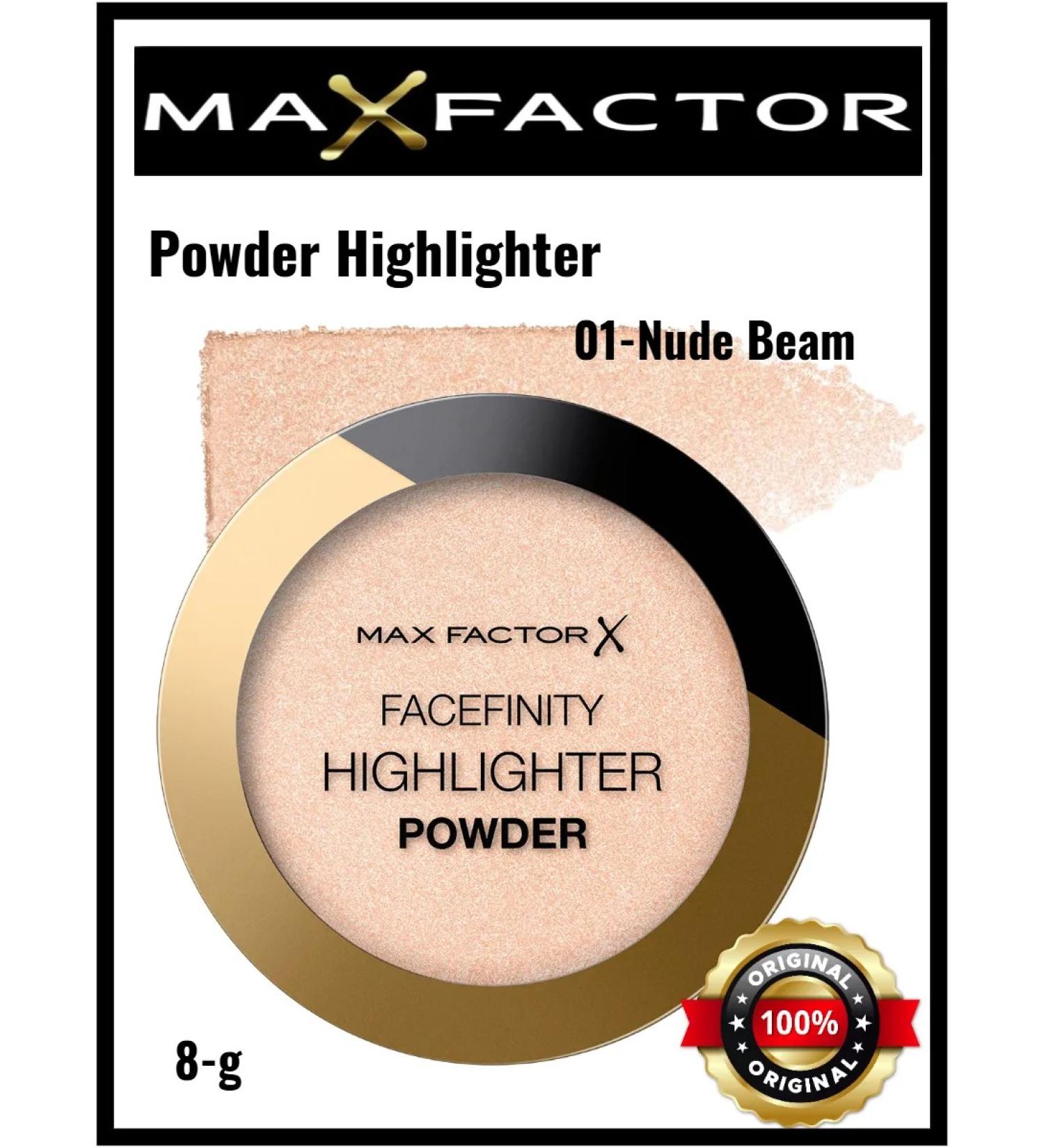 MAX FACTOR Highlighter for the face 001 nude beam - Buy Online on GoSupps.com