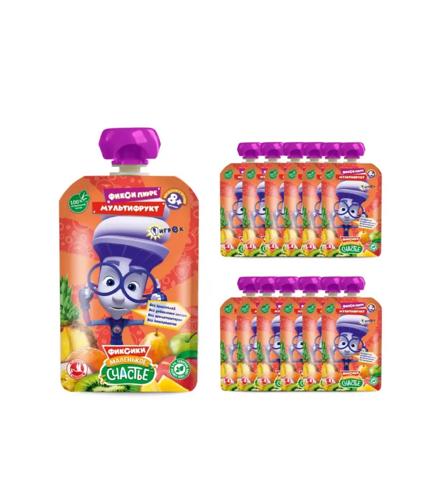 FIXIES Multipherm Puger from 8 months 90g 12 pcs