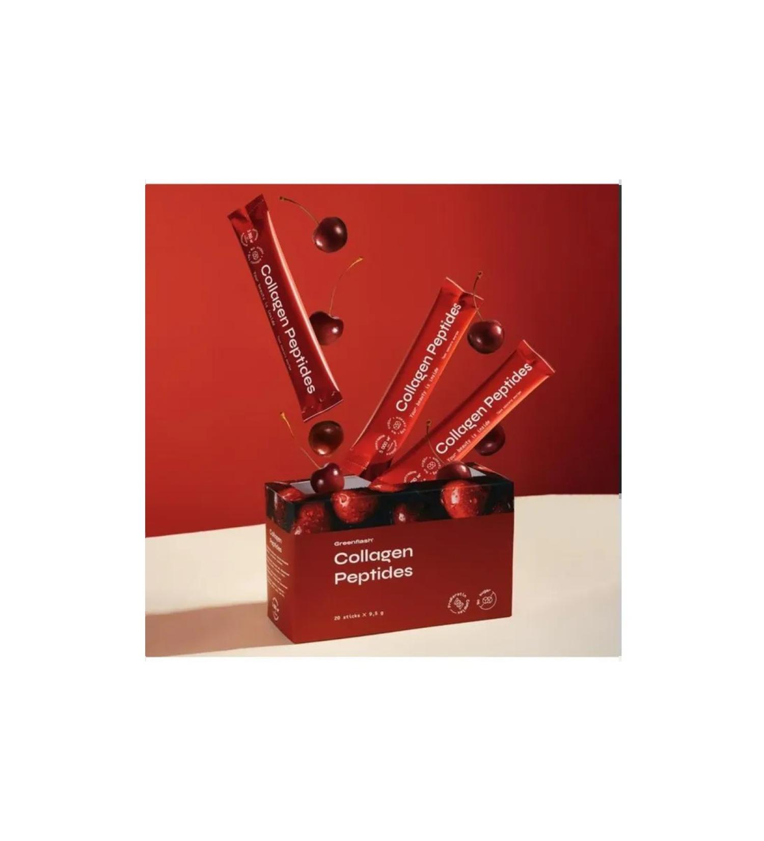 NL Store New Life Collagen Peptides - peptides collagen with cherry taste - Buy Online on GoSupps.com