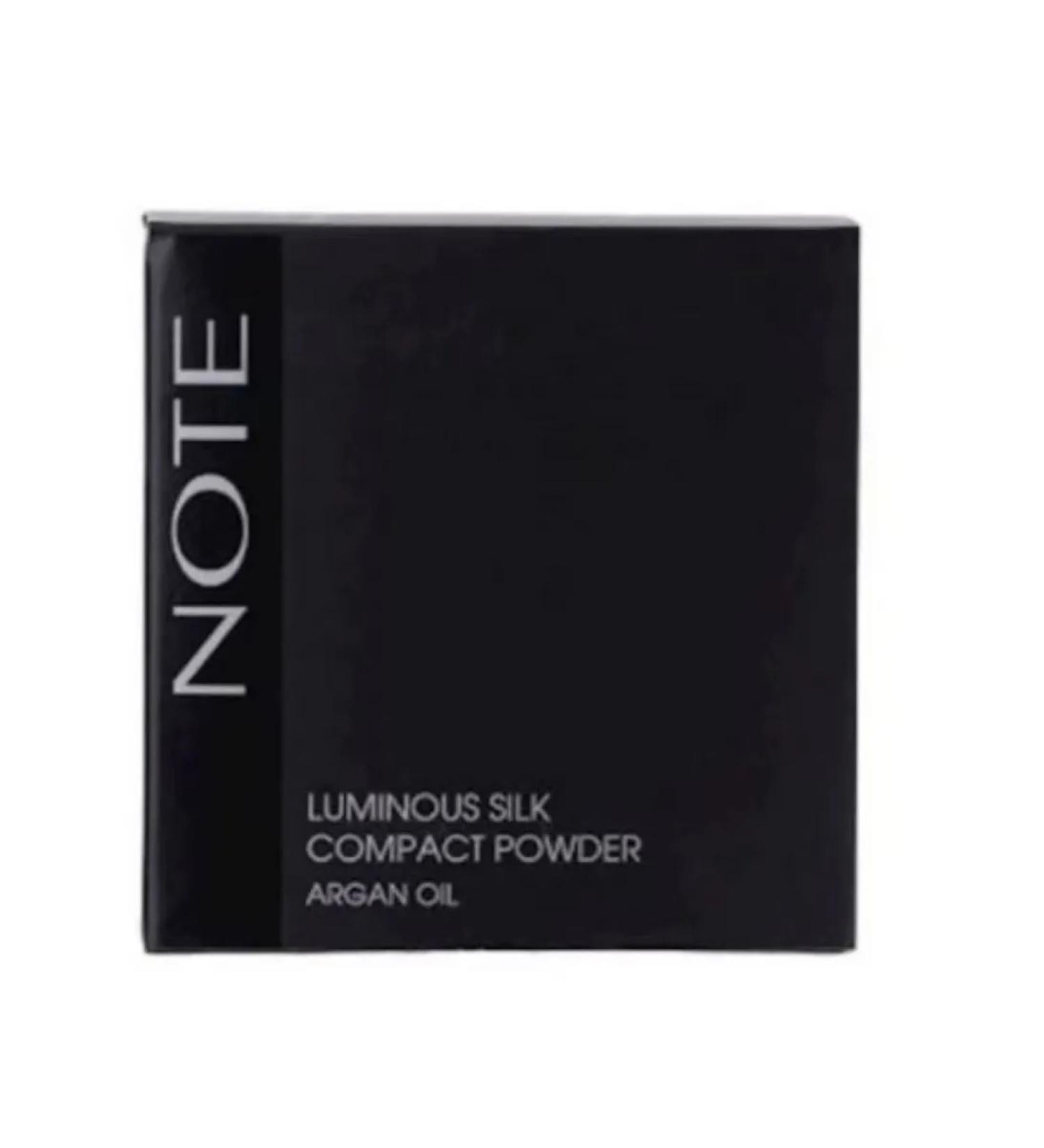 Compact powder Note Luminous Silk Beige