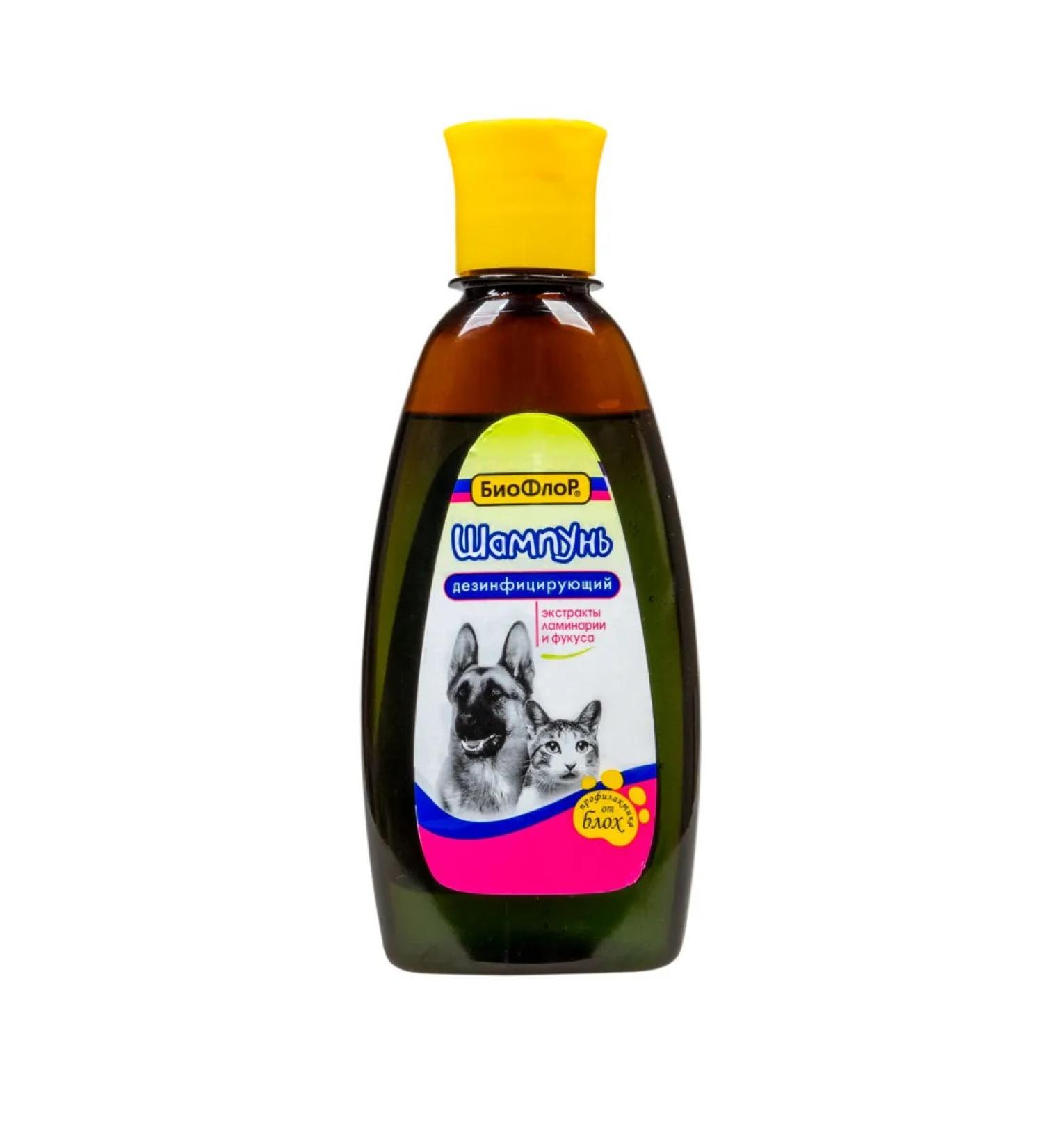 Bioflor Shampoo for dogs and cats Prevention of fleas disinfectant