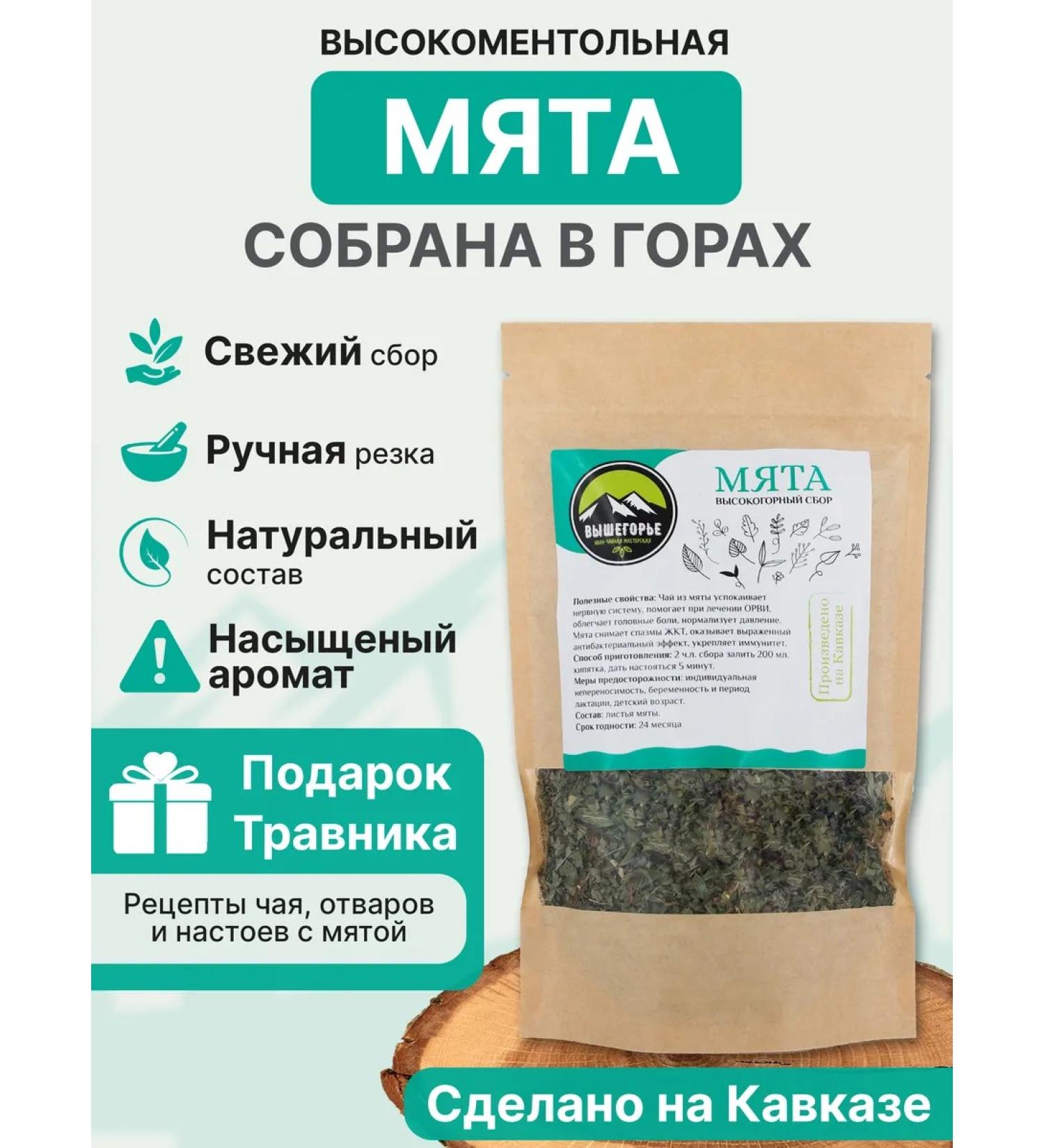 Ivan-tea workshop Vyshegorye Mint for tea grass - Buy Online on GoSupps.com