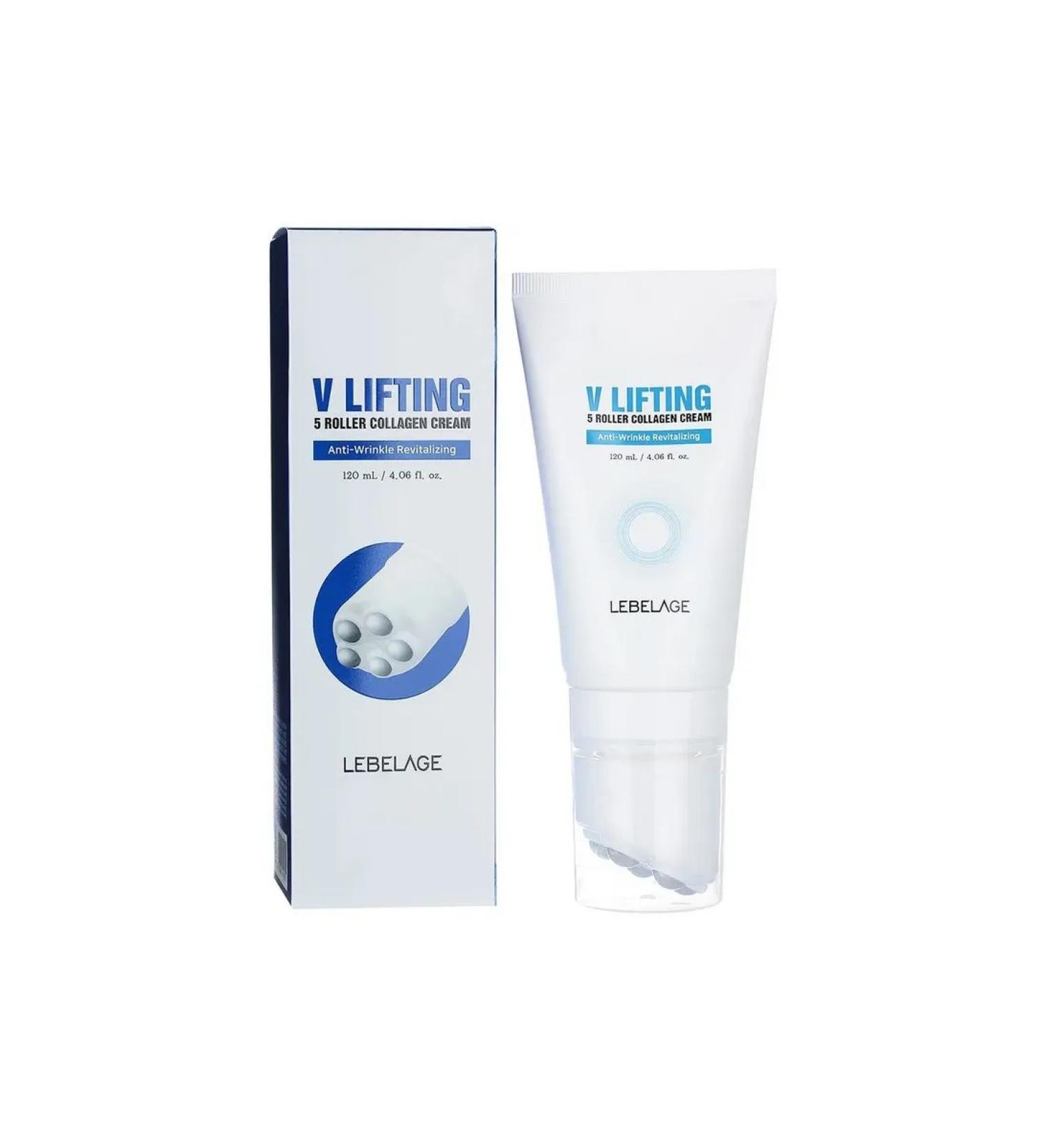 Lebelage Facial cream with collagen for giving Vline 120 ml - Buy Online on GoSupps.com