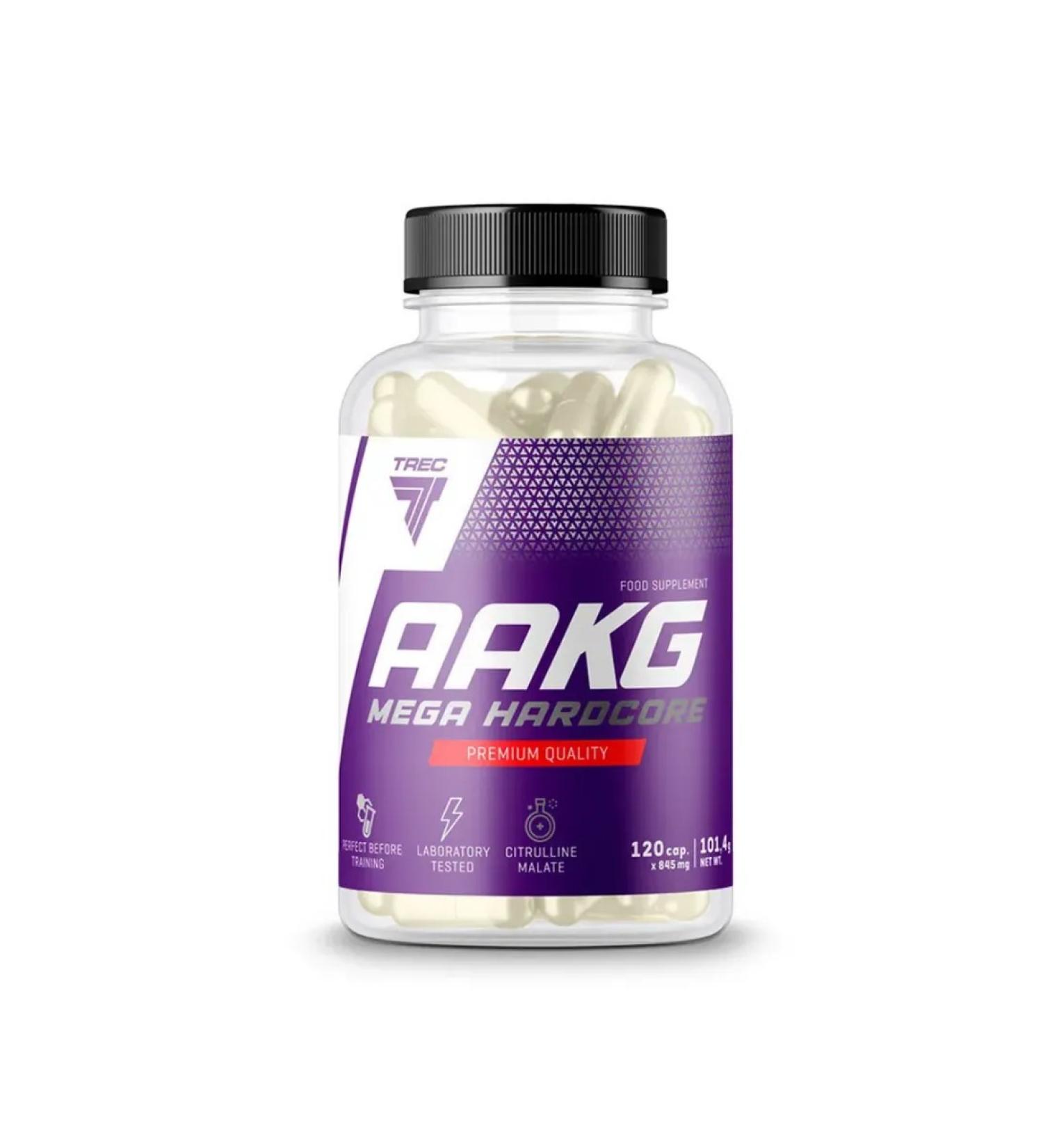 Trec Nutrition Arginine in capsules 120 caps Trec Aakg Mega Hardcore