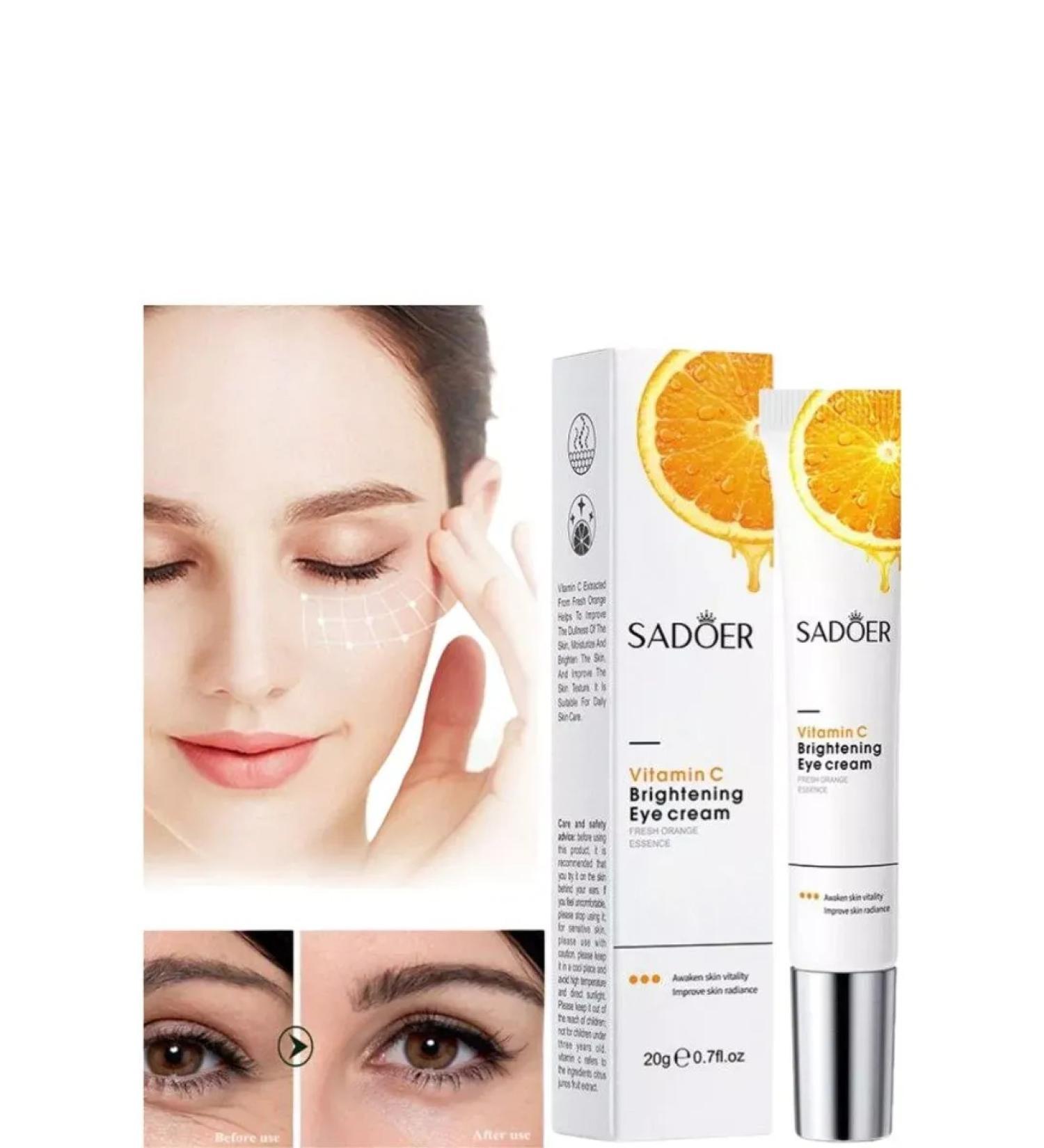 ind Vitamin C Brightaning Lighting Cream around the eyes 20g - Buy Online on GoSupps.com