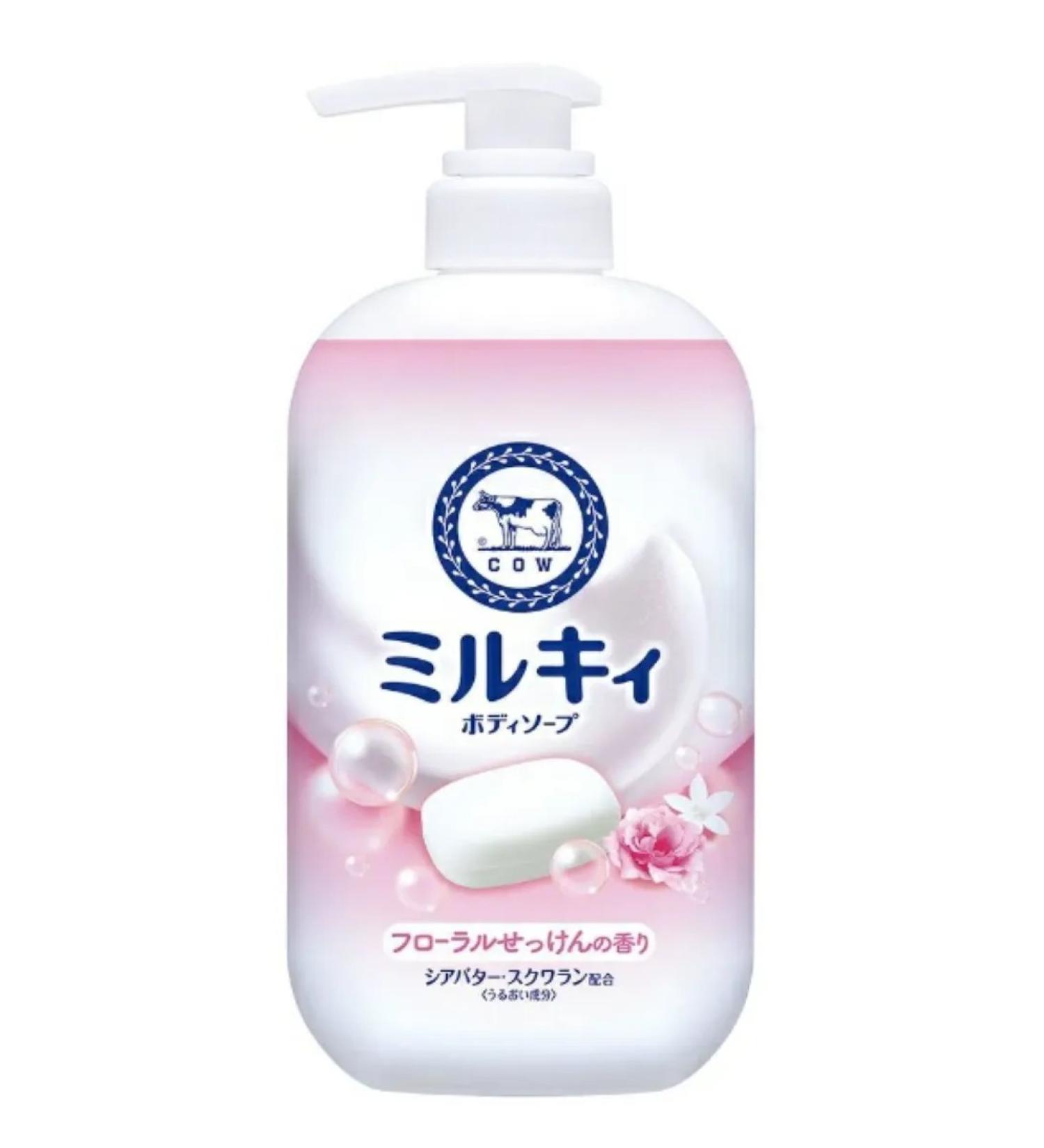 COW MILKY BODY Dairy Liquid soap Flower aroma 500ml