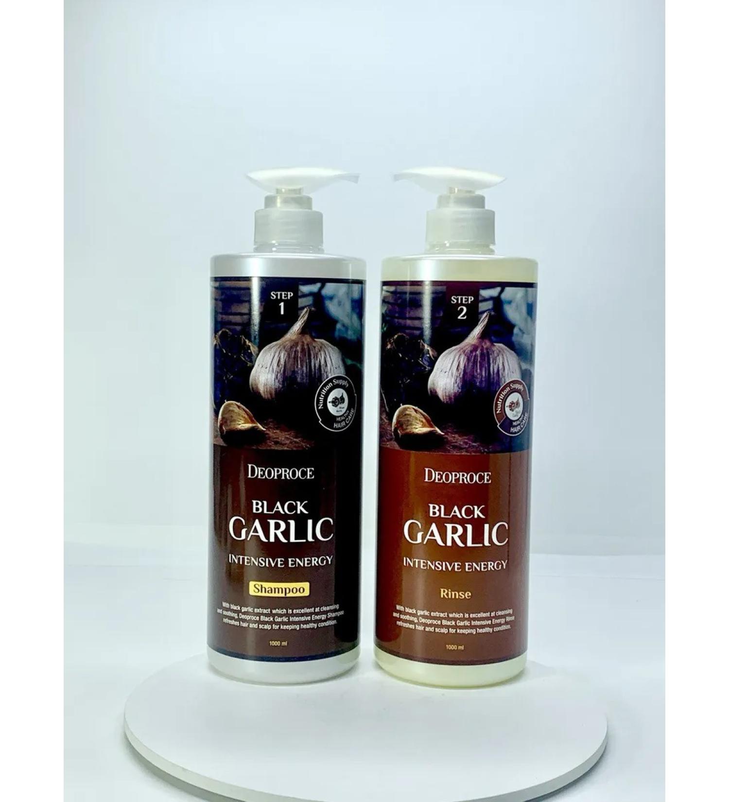 DEOPROCE Shampoo and hair balm Professional black garlic - Buy Online on GoSupps.com