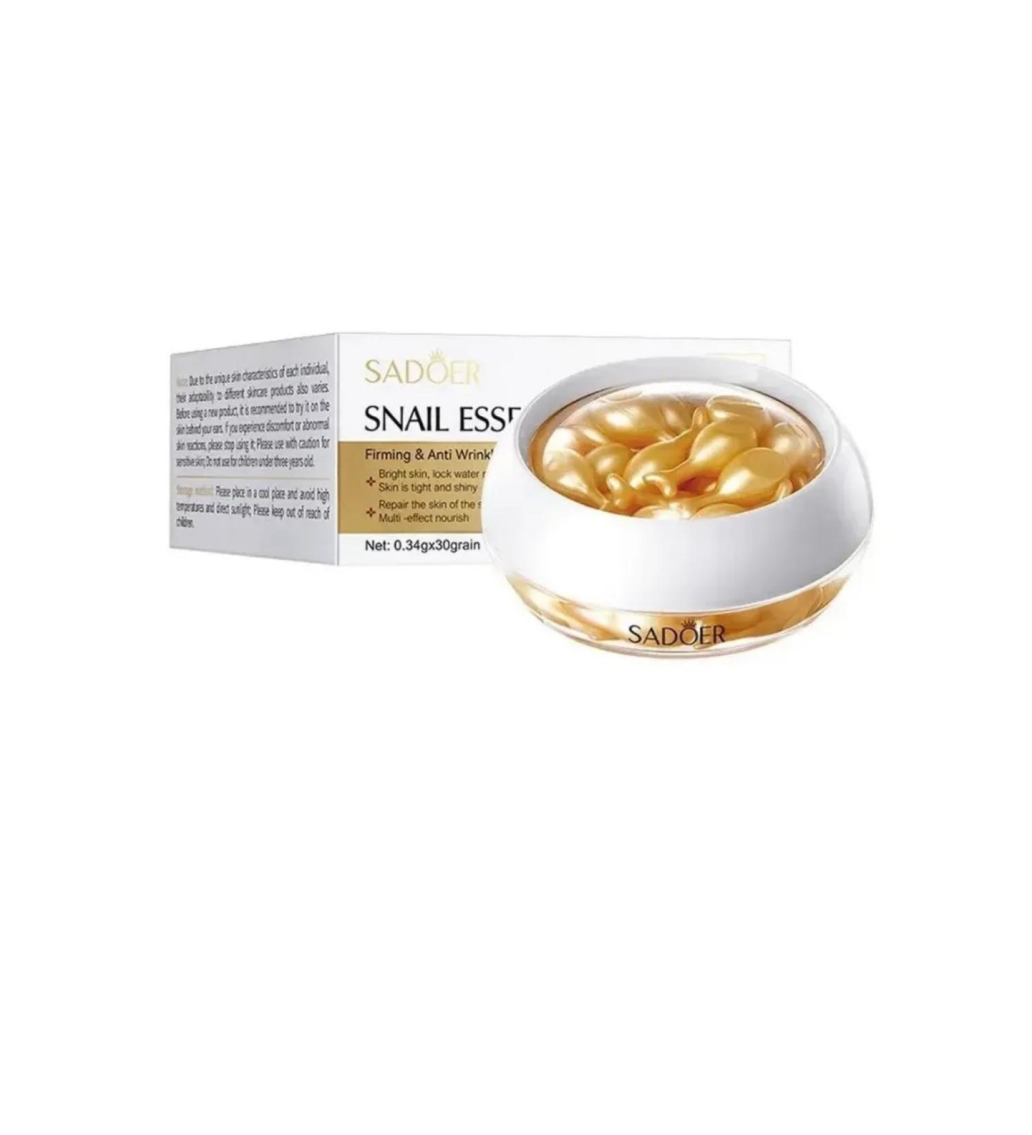 sadoer Serum in face capsules Snail Essence Lotion - Buy Online on GoSupps.com