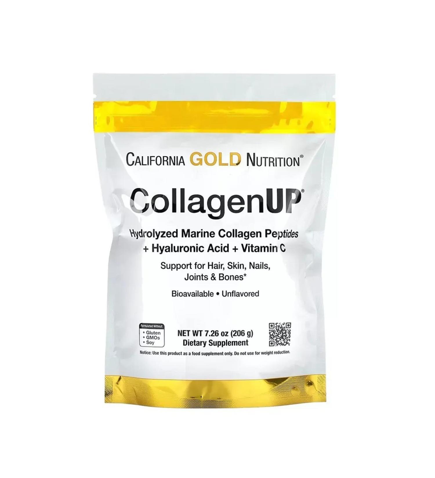California Gold Nutrition Collagen Sea Collagen Up 206 grams
