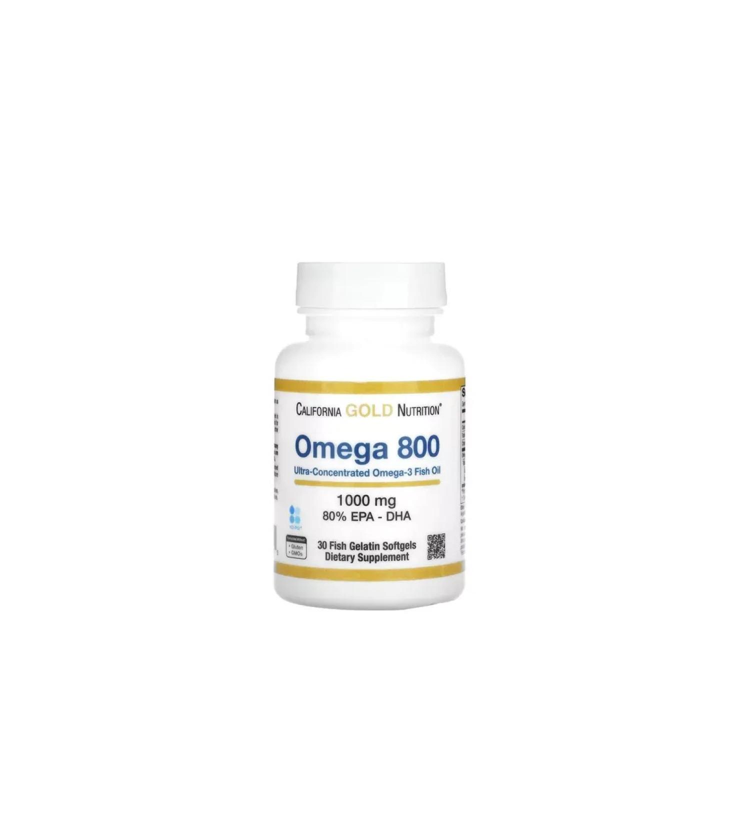 California Gold Nutrition Omega 800 Omega 800