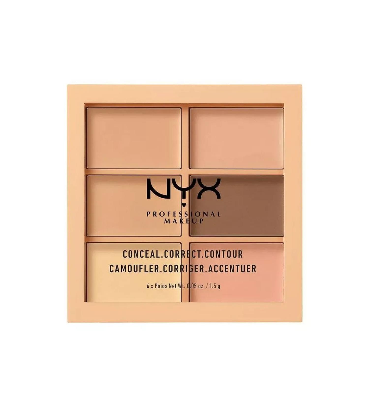 NYX COLOR Correcting Palette Facial Pale - Buy Online on GoSupps.com
