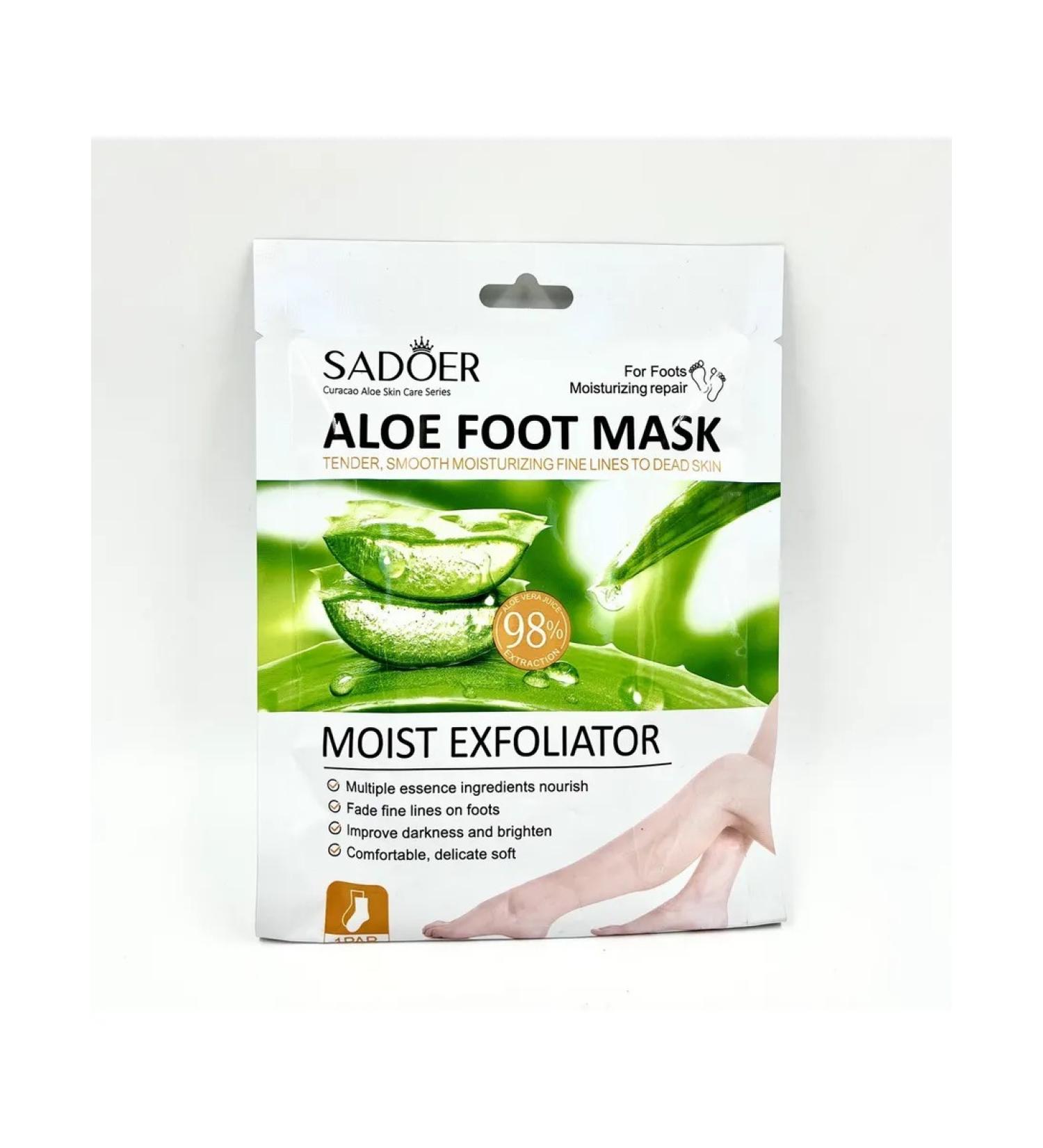 TAN-MAN Mask - Substracting toes exfoliating with aloe 35g