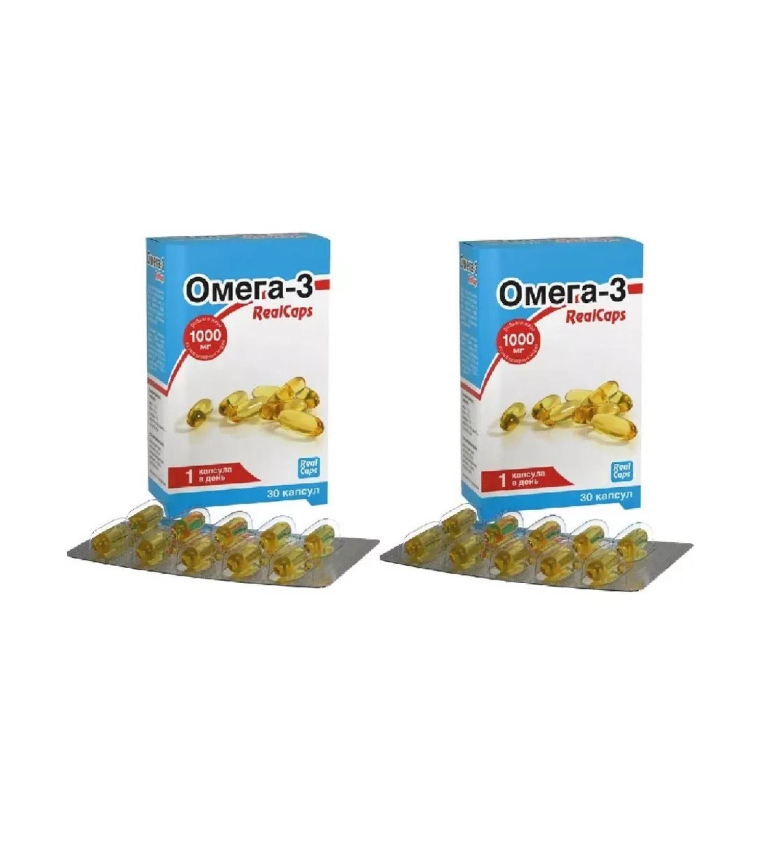 RealCaps omega-3 n30 caps 1400mg-2pcs - Buy Online on GoSupps.com