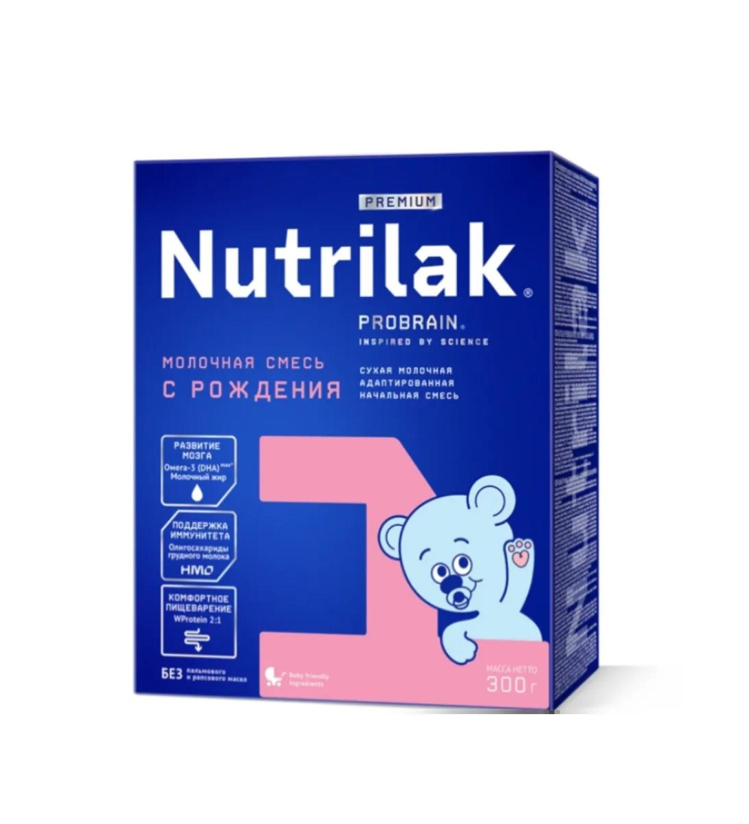 Nutrilak Milk mix Premium 1 from birth dry 300 g - Buy Online on GoSupps.com