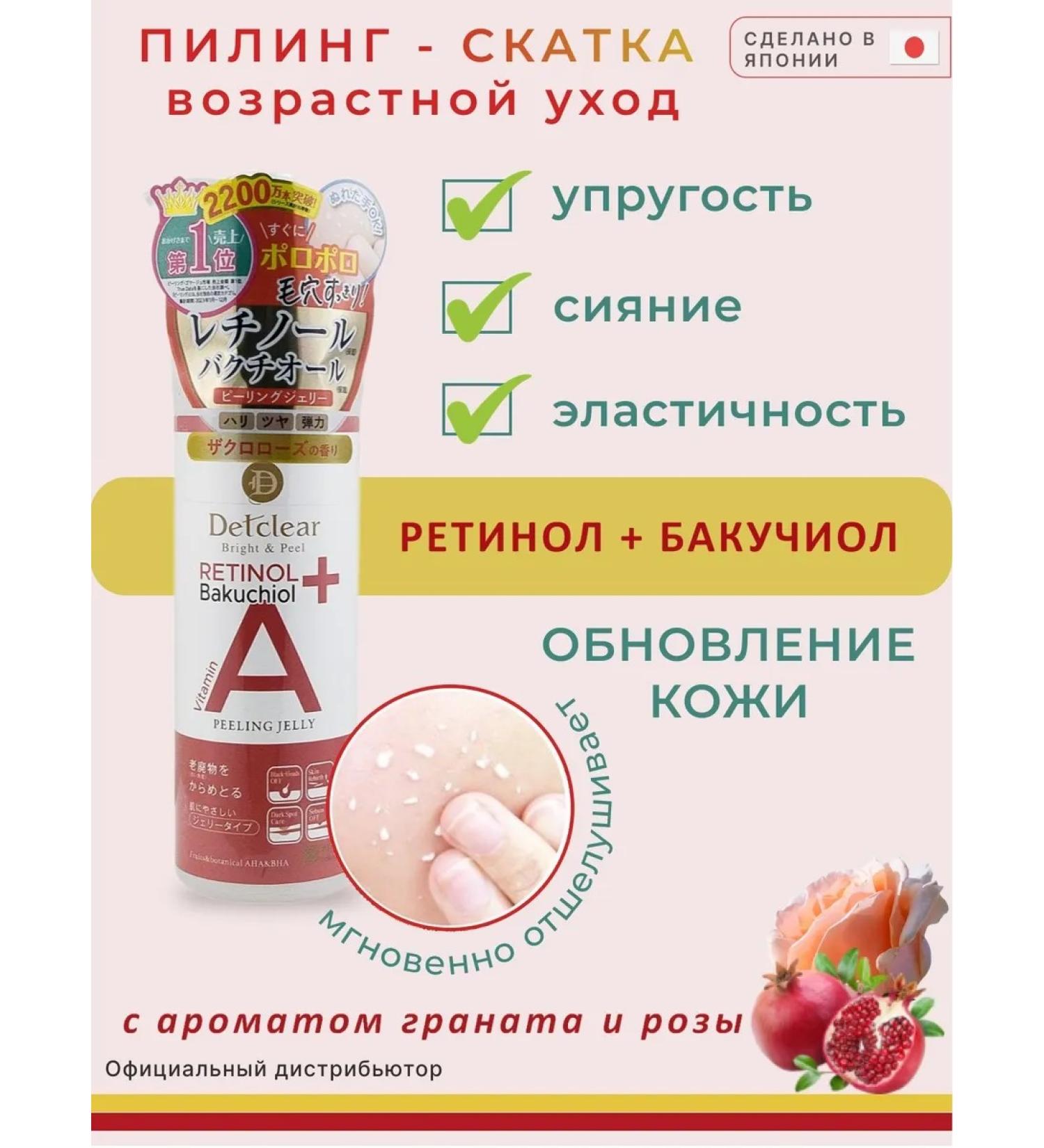 Enzyme peeling slop for mature skin with retinol 180 ml - Buy Online on GoSupps.com