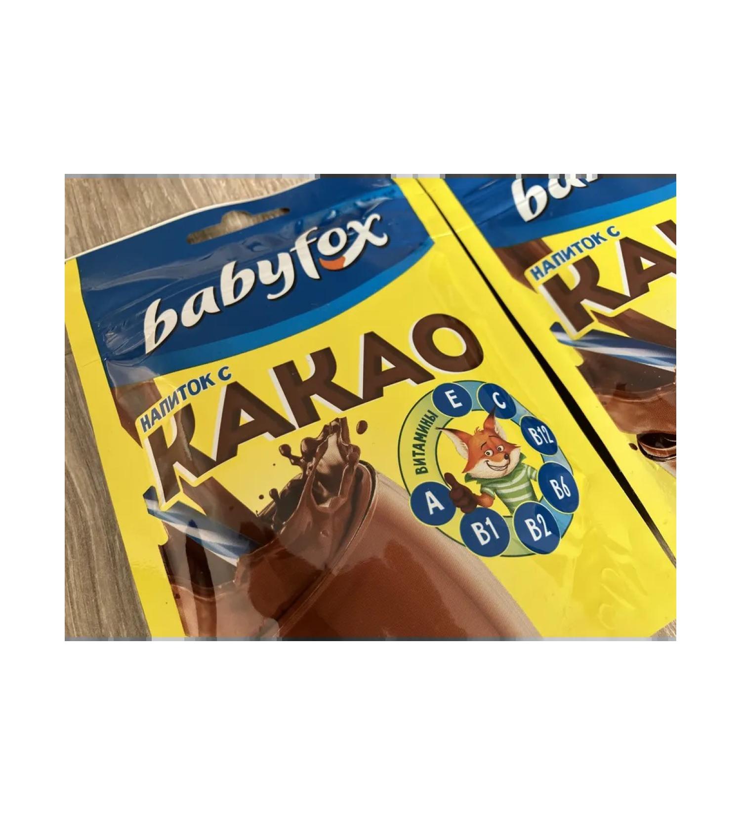 Babyfox Drink with cocoa 2 pcs. 135 g - Buy Online on GoSupps.com