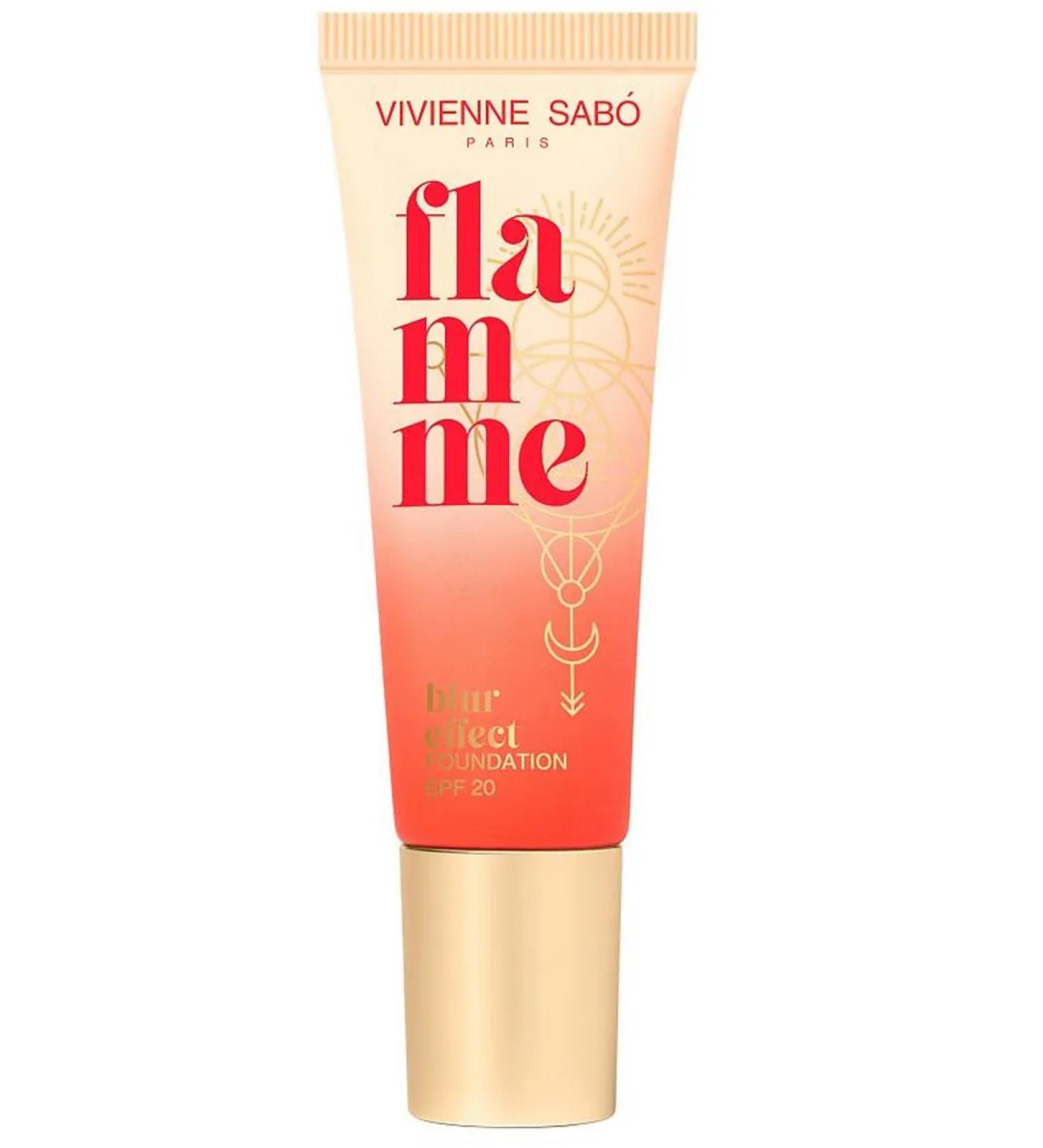 VIVIENNE SABO Tonal cream with SPF 20 Flamme 01 elephant bone 23 ml - Buy Online on GoSupps.com