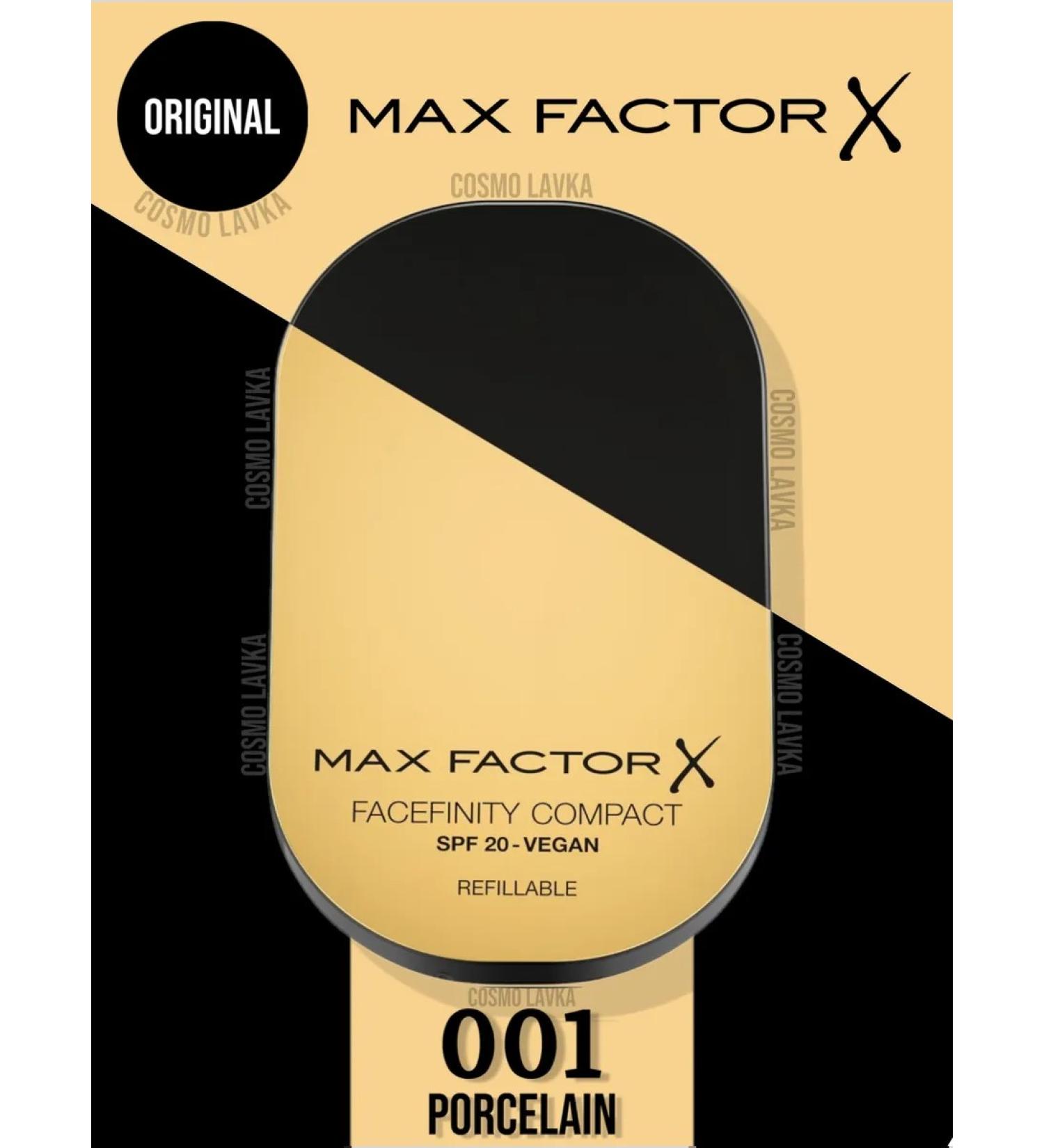 MAX FACTOR Compact powder Facefinity Compact Powder 001 original - Buy Online on GoSupps.com