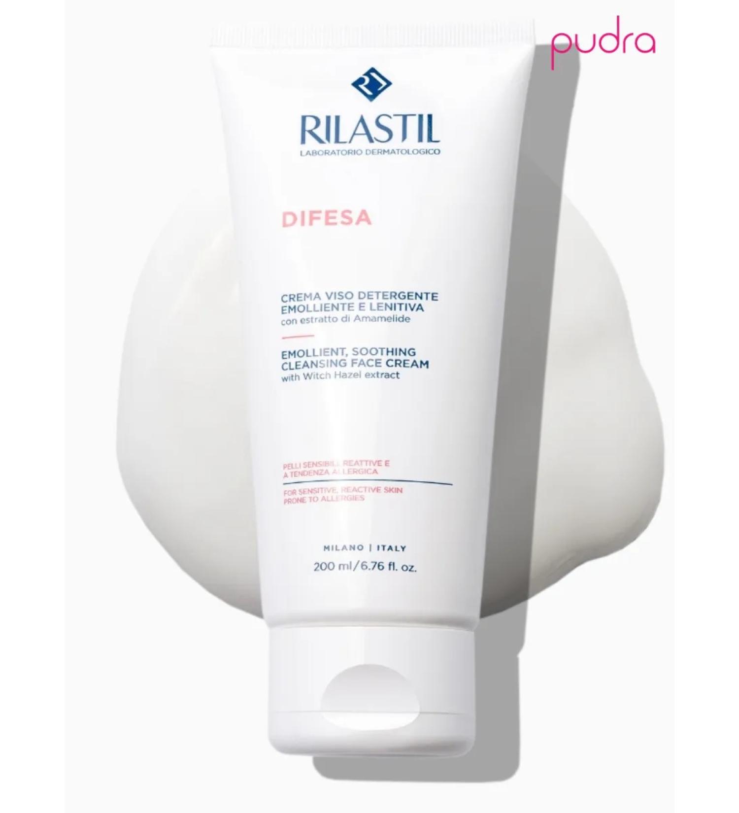 Rilastil Difesa softening soothing cleansing face cream